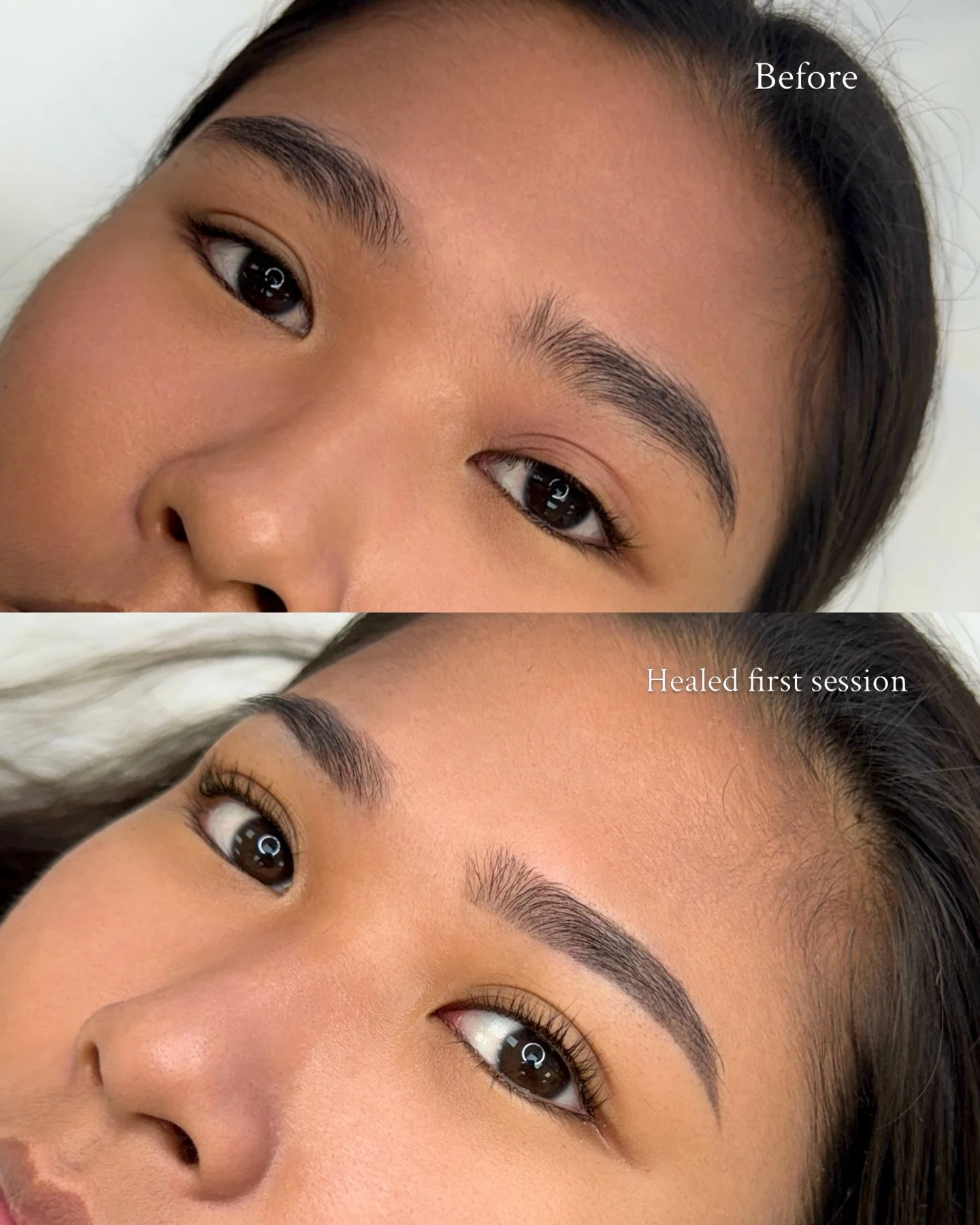 Healed ombr&eacute; powder brows ✨ her natural brows but more groomed and defined! No eyebrow pencil needed ☺️

20% off ombr&eacute; powder brows and lip blush until 4/30

⟡ 𝐎𝐦𝐛𝐫𝐞 𝐏𝐨𝐰𝐝𝐞𝐫 𝐁𝐫𝐨𝐰 𝐚𝐧𝐝 𝐋𝐚𝐬𝐡 𝐄𝐱𝐭𝐞𝐧𝐬𝐢𝐨𝐧𝐬 𝐭𝐫𝐚