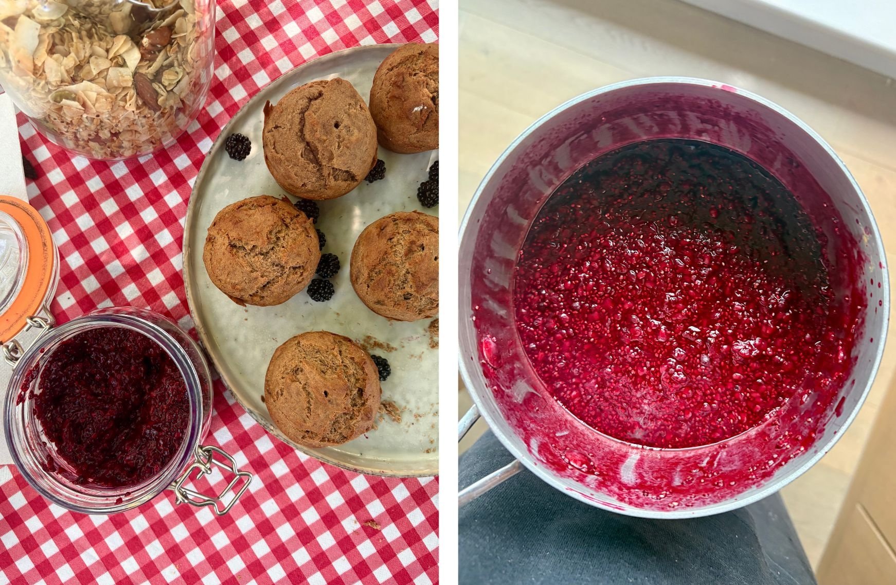 Easy Berry Chia Jam