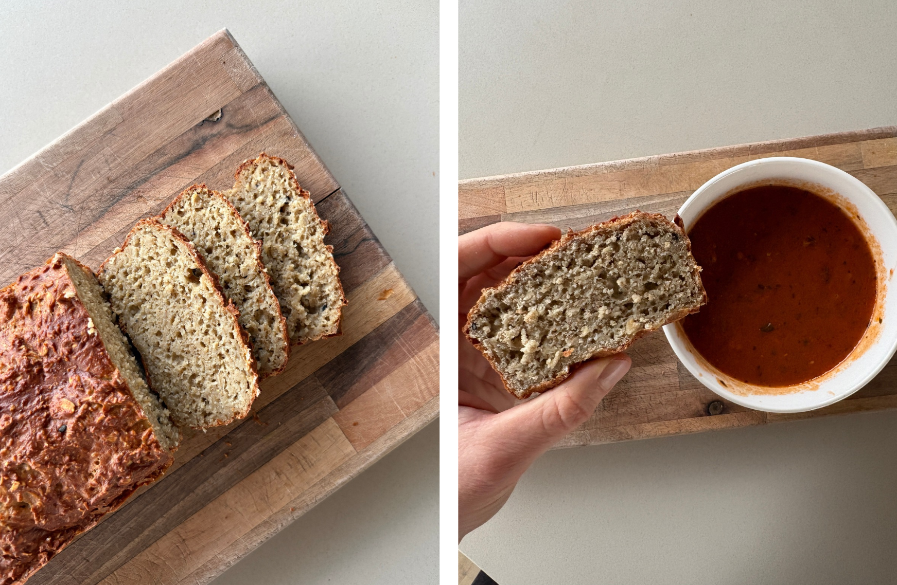 Easy bread recipe thats high protein & fibre