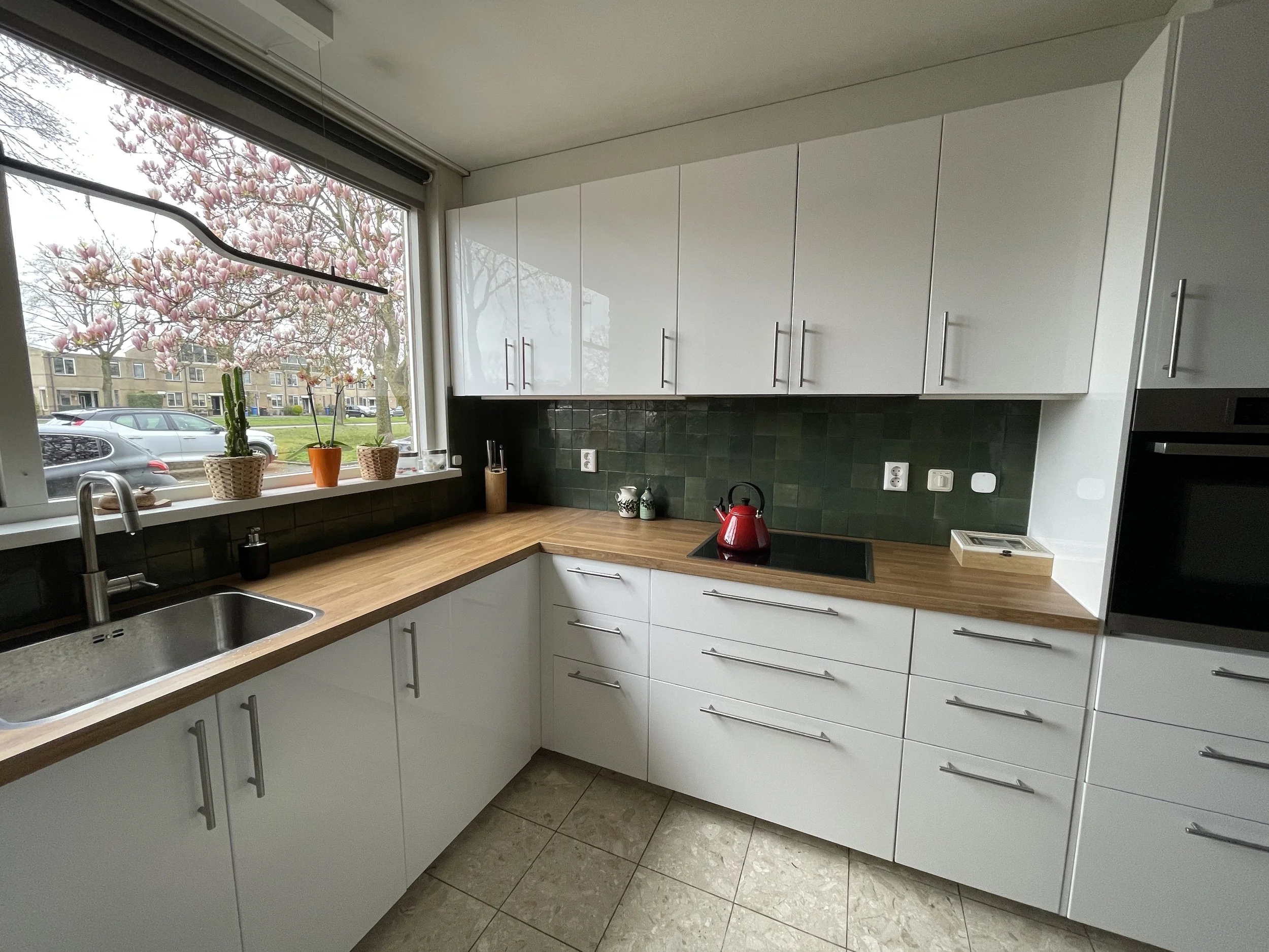 Ikea keuken + tegelwerk