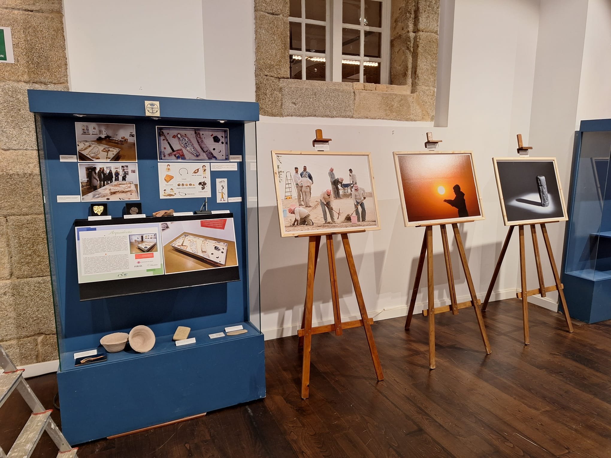 El arqueódromo se incorpora a la red de museos de Ferrolterra