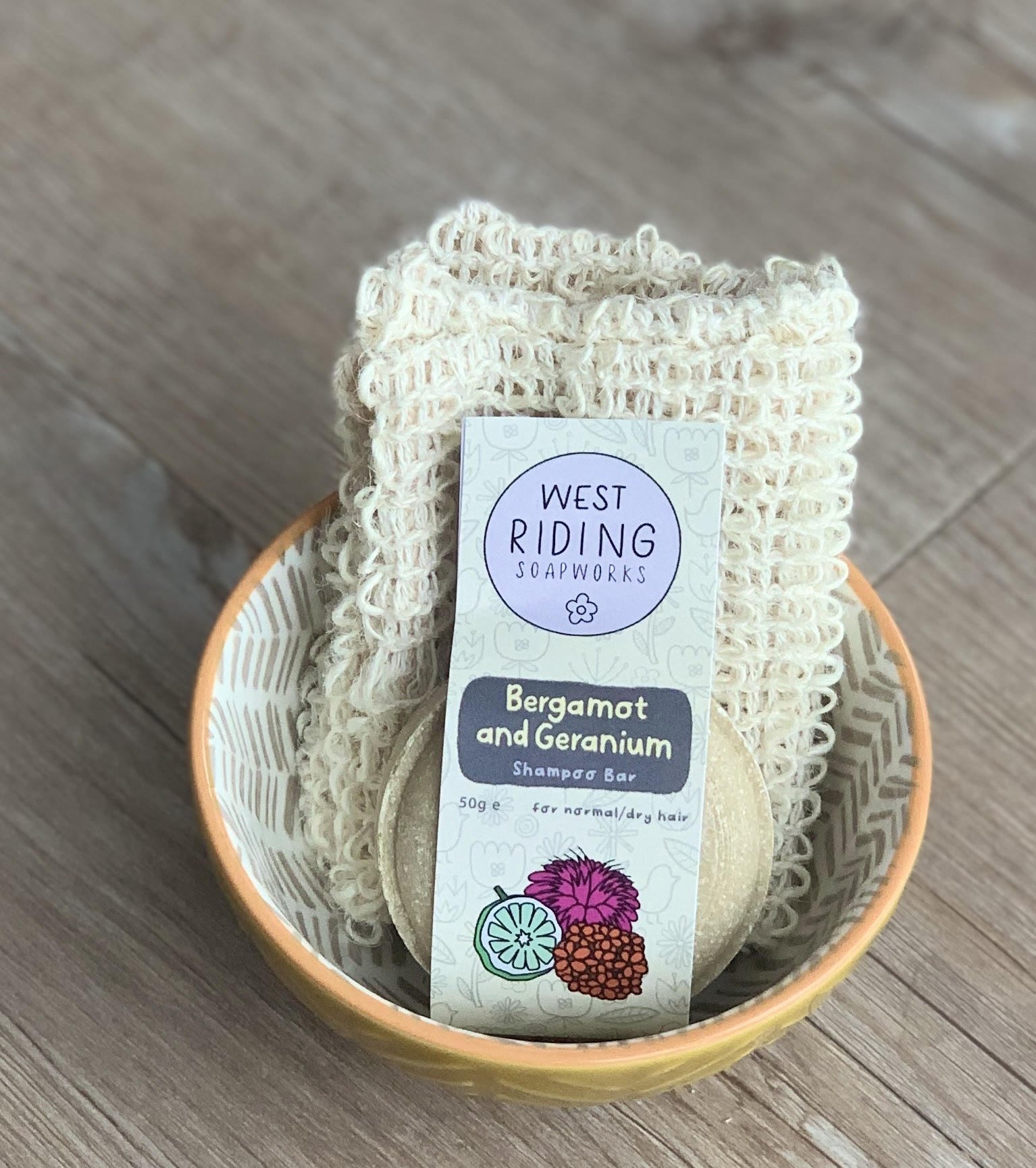 Bergamot and Geranium Shampoo Bar