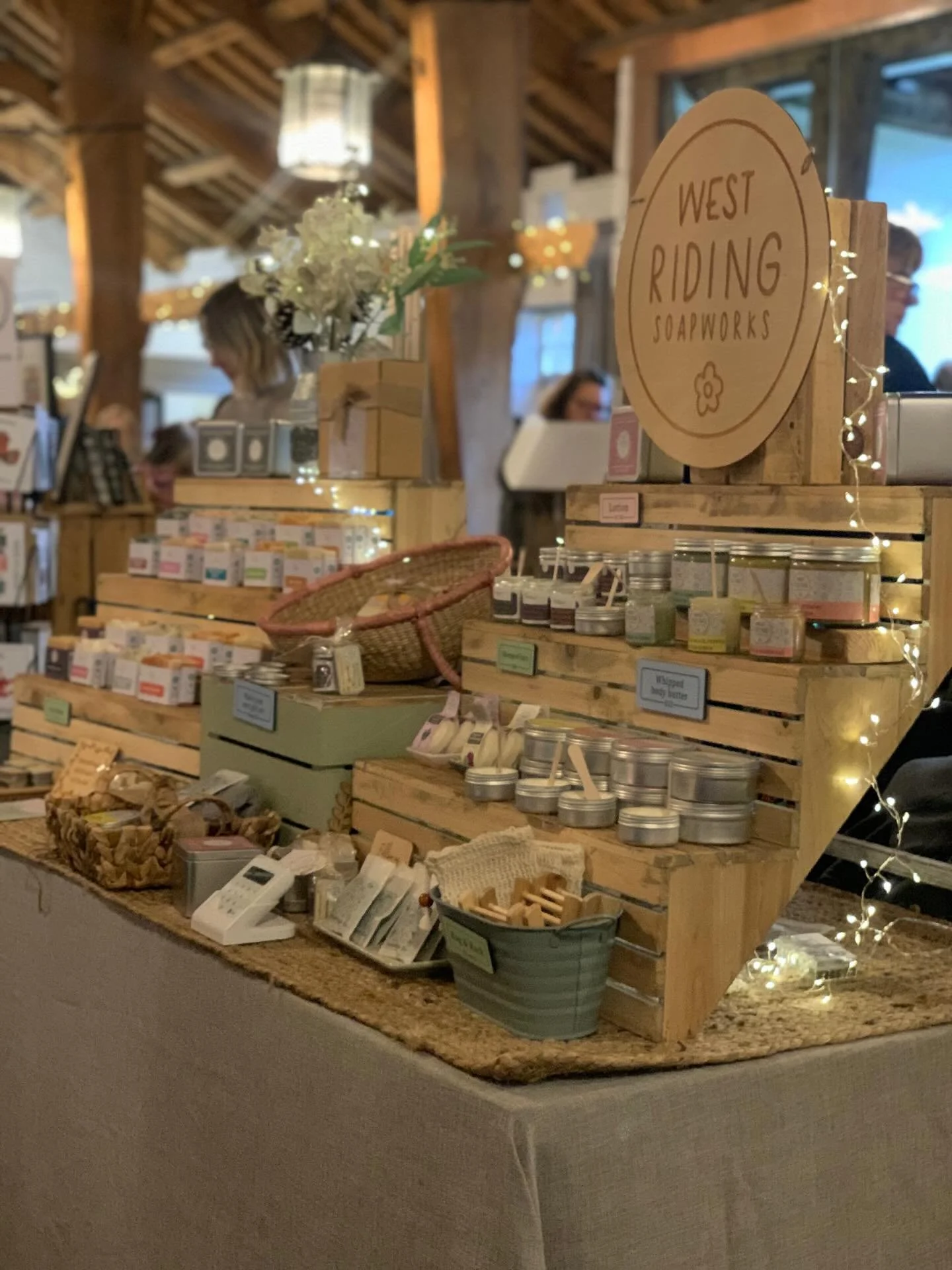 Here at the very beautiful @eastriddlesdenhallevents today. 
Another gorgeous market. 

#bradford #keighley #westyorkshire #soapmakeruk #handmadeintorkshire
