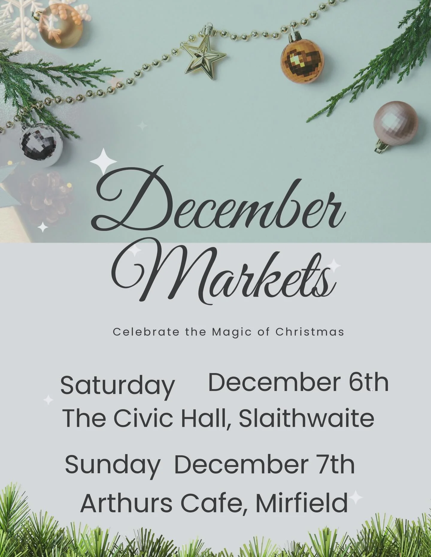 Last 2 markets if the year this weekend with @tillyandprimroseartisanmarkets and @arthurs_cafe_mirfield 

I hope to see you all there. It&rsquo;s been an incredible few weeks for us. 

#westyorkshire #soapmakeruk #naturalingredientsuk #handmadeinyork