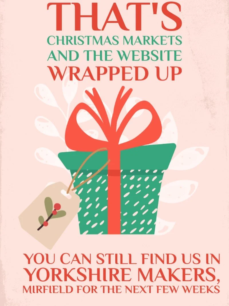 Thank you for your support, we&rsquo;re taking a break. 
Our shelves in the gorgeous @yorkshiremakers will continue to be filled weekly with gift sets and our other products. 
Still wanting Christmas gift inspo? Why not try: 

@sarahhinchliffe_illust