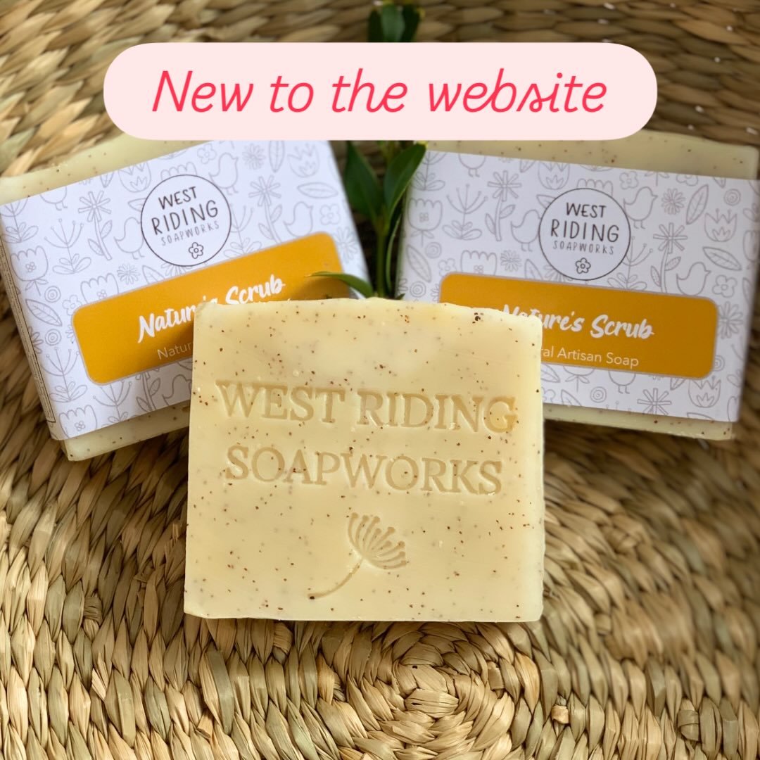 ✨ New Product Alert: Nature&rsquo;s Scrub is Live! ✨

Our Nature&rsquo;s Scrub Exfoliating Bar has officially launched and is now available on the website (link in bio)🌿

Crafted with our gorgeous luxury soap base, this bar is beautifully fragranced