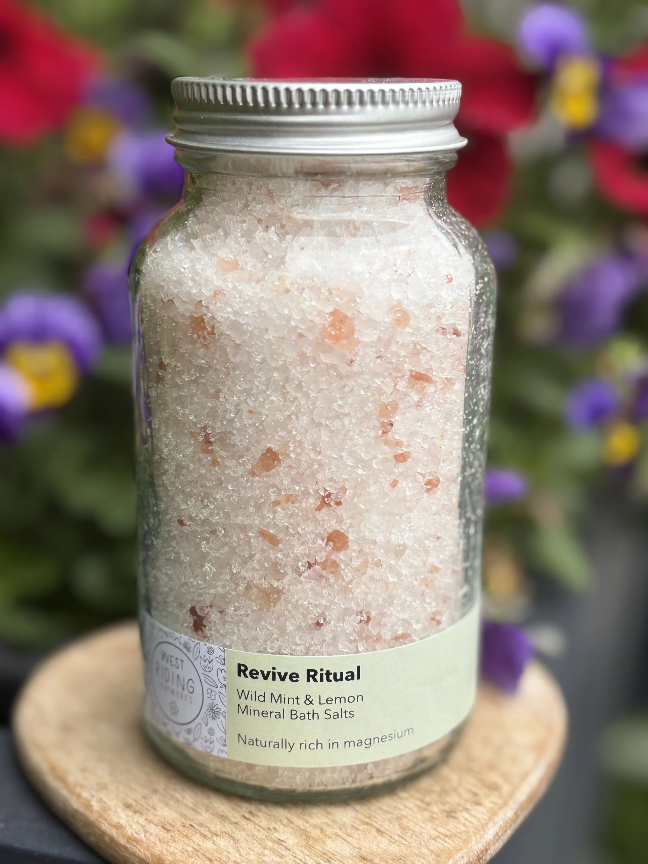 Revive Ritual Bath Salts - Wild mint and Lemon