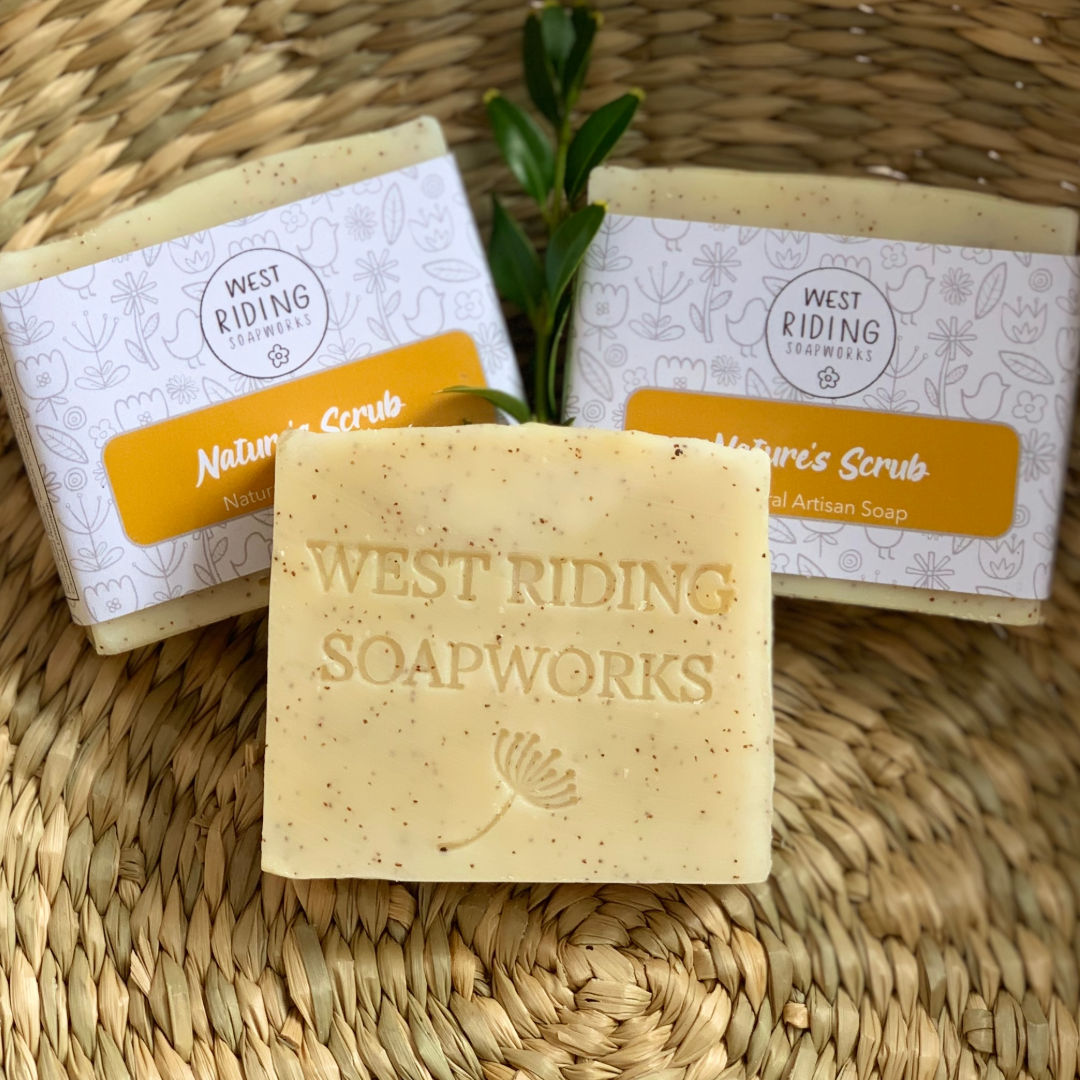 Natures Scrub Exfoliating Soap Bar