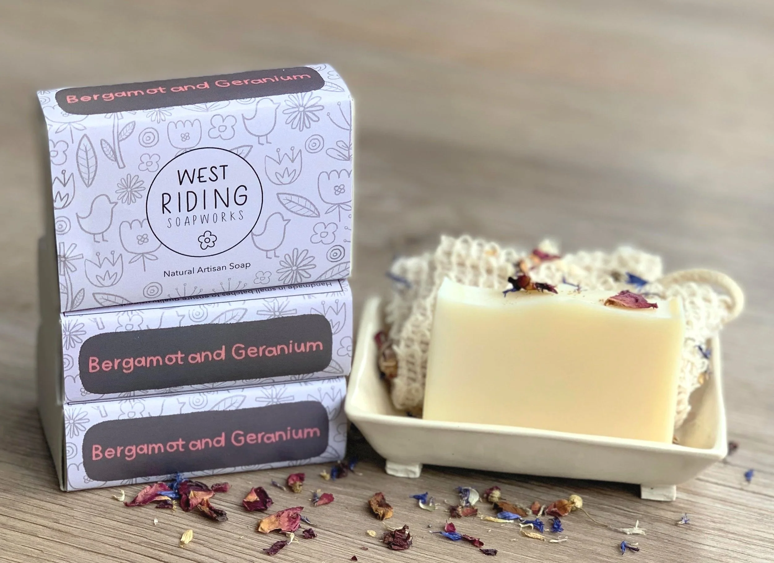 Bergamot and Geranium Handmade Soap 03.jpg