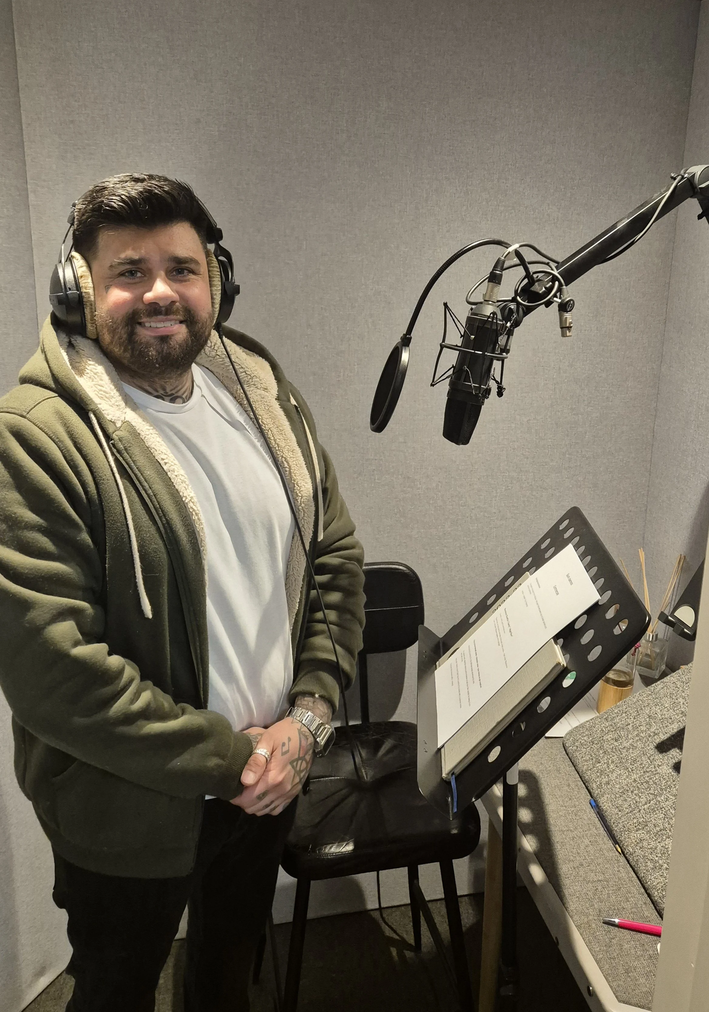 Voiceover student