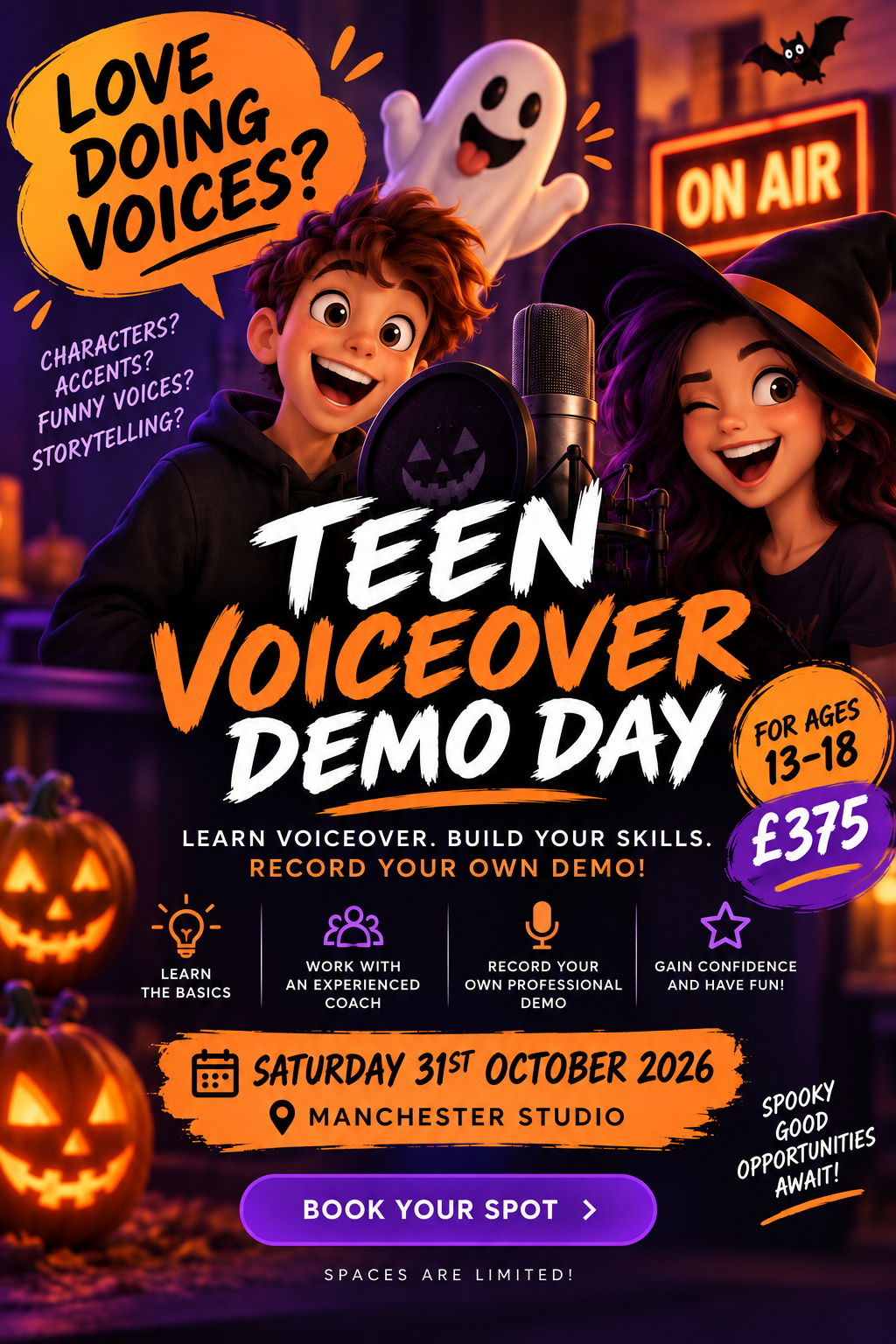 teen voiceover day