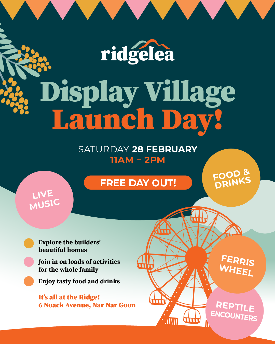 Ridgelea Display Village Launch
