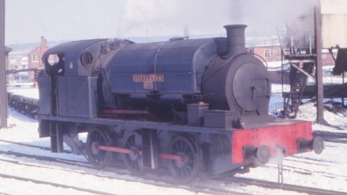 Littleton No. 5 is seen at Littleton Colliery. © K Partlow