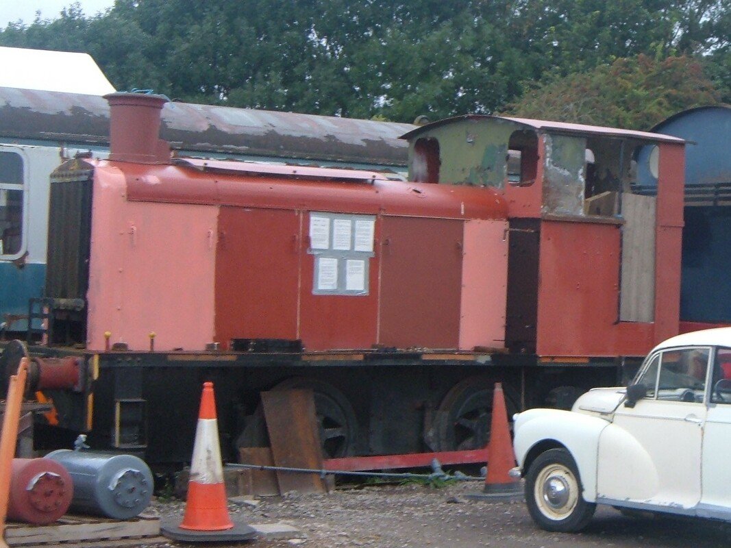 358 is seen under restoration in August 2007 © D Timms