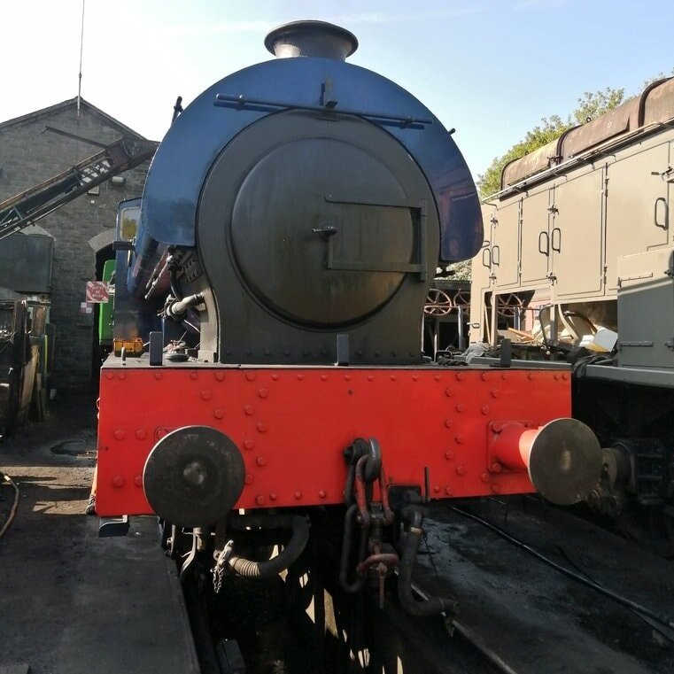 The sun is out and our steam train is running again today!
The next departure will be at 12:00 followed by 1.15, 2.30 and 3.45.

The Buffet is open until 5pm for hot &amp; cold food, drink and snacks, and ice creams! 

Our Gift Shop is open too!