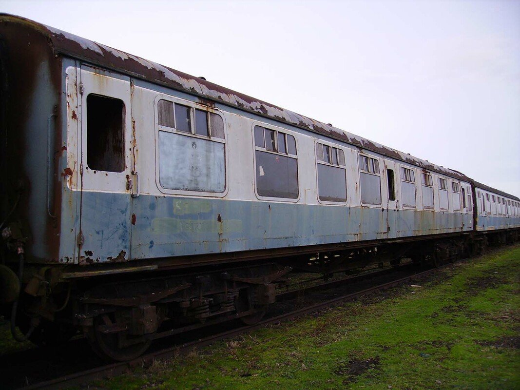 3746 is seen in unrestored condition at Long Marston Storage Facility in 2008. © G Clark