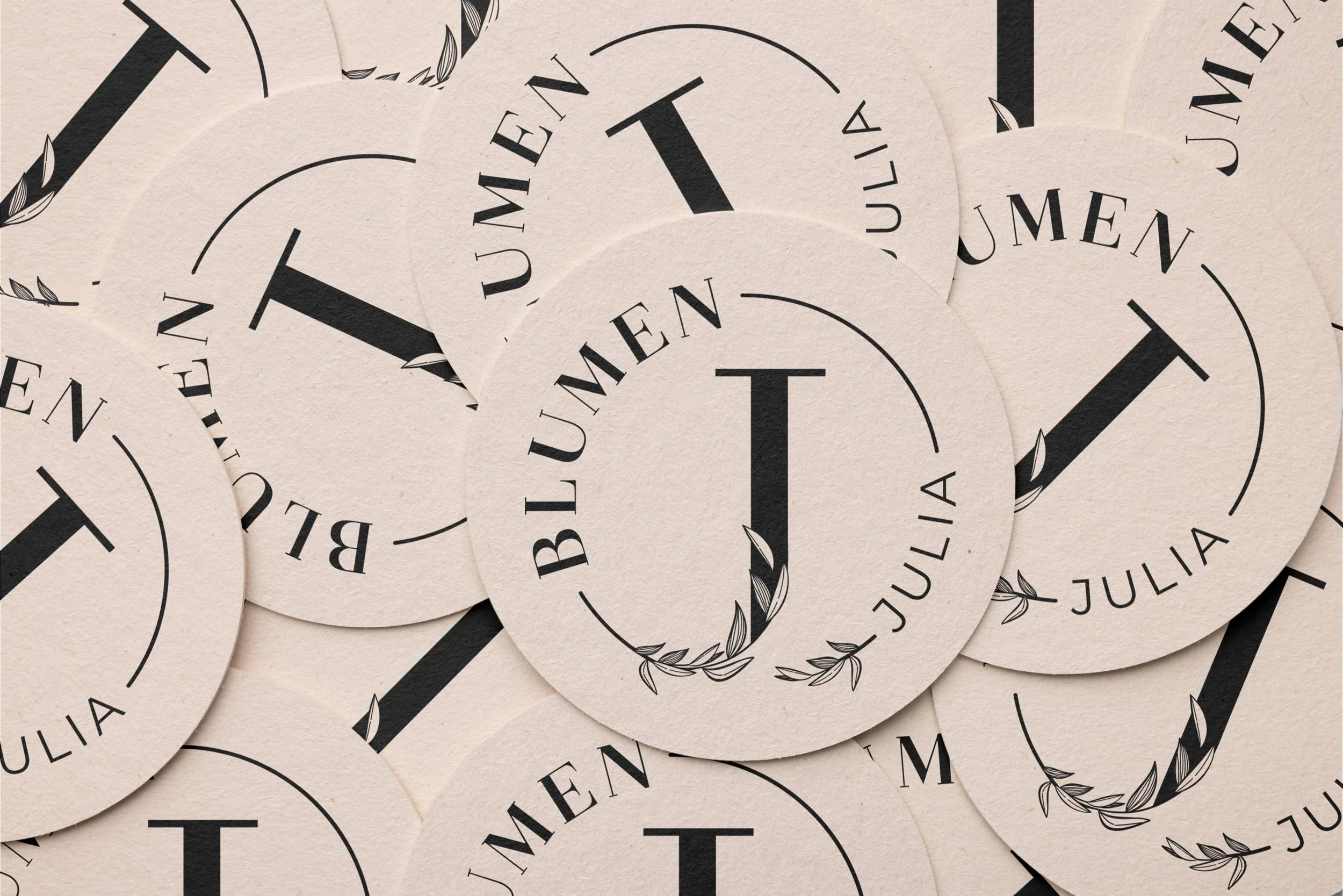 Logo Design für Blumengeschäft «Blumen Julia» – Küsnacht ZH, 2025