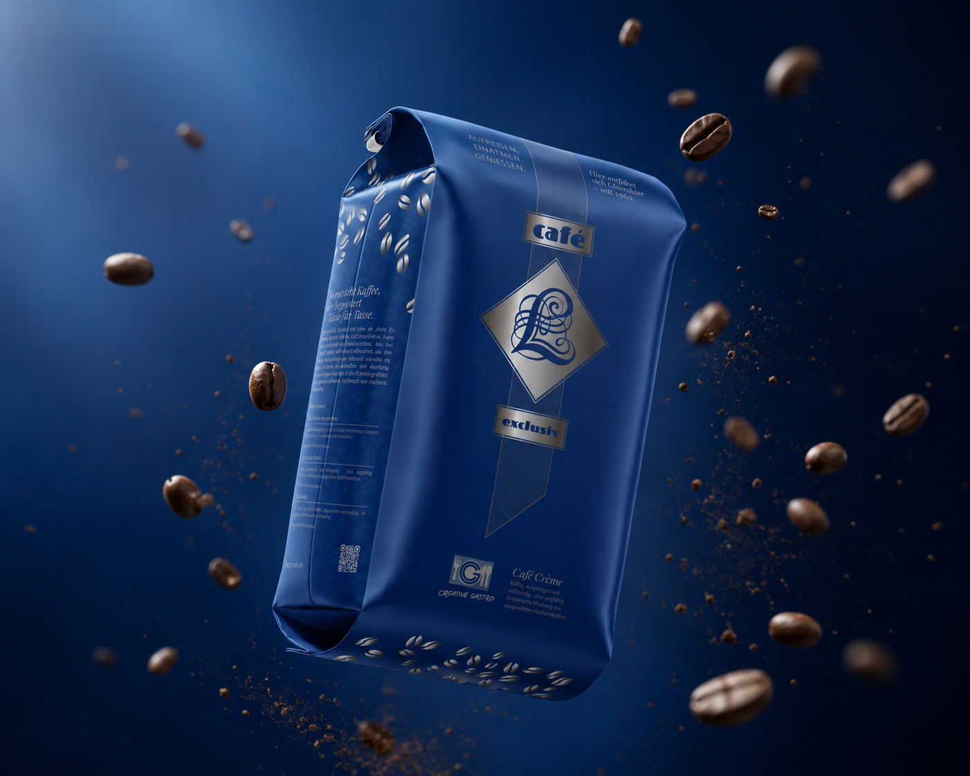 Packaging Re-Design für Café L'Exclusiv, 2026 Zürich