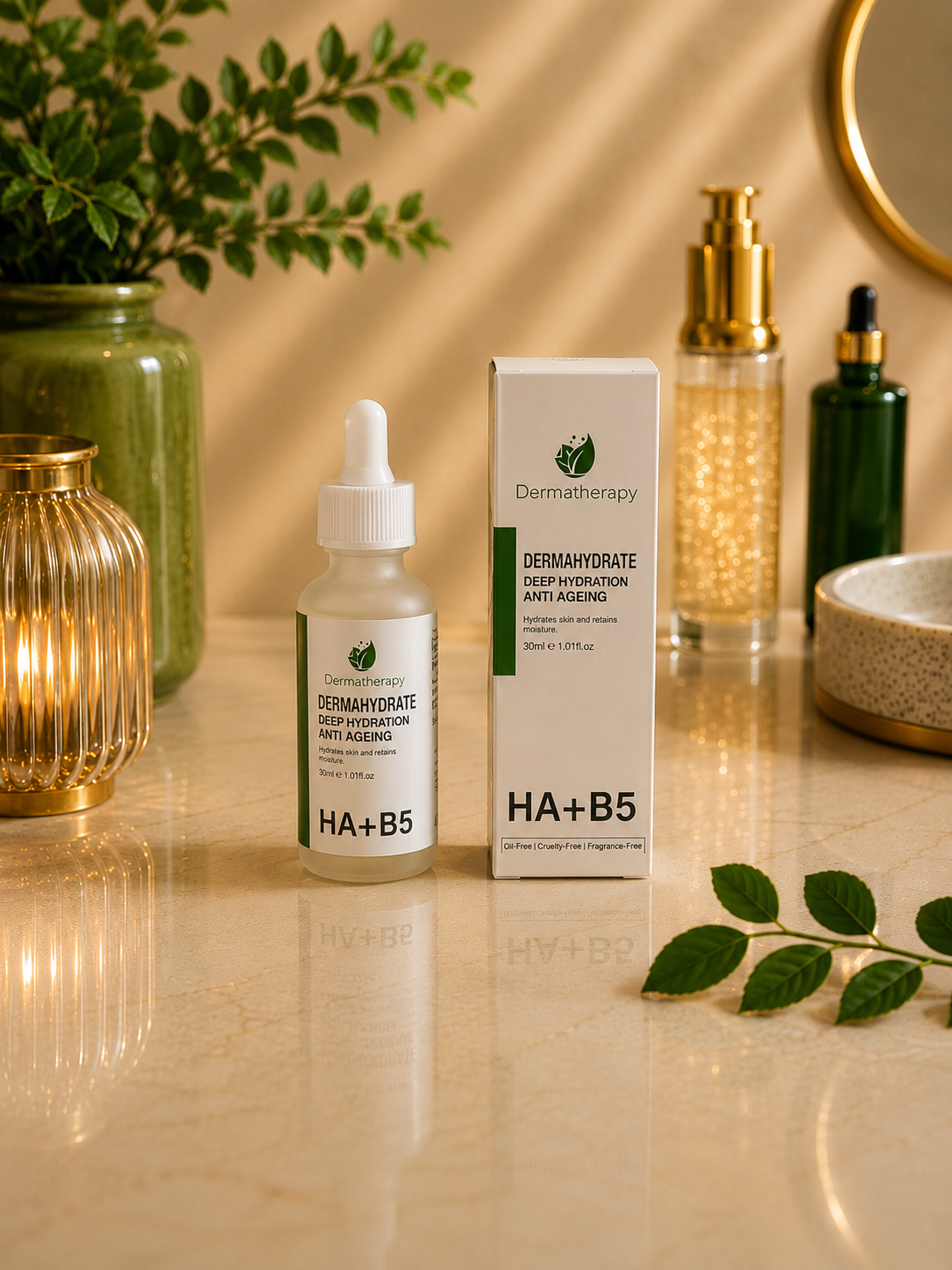 DermaHydrate HA and Pantothenic Acid