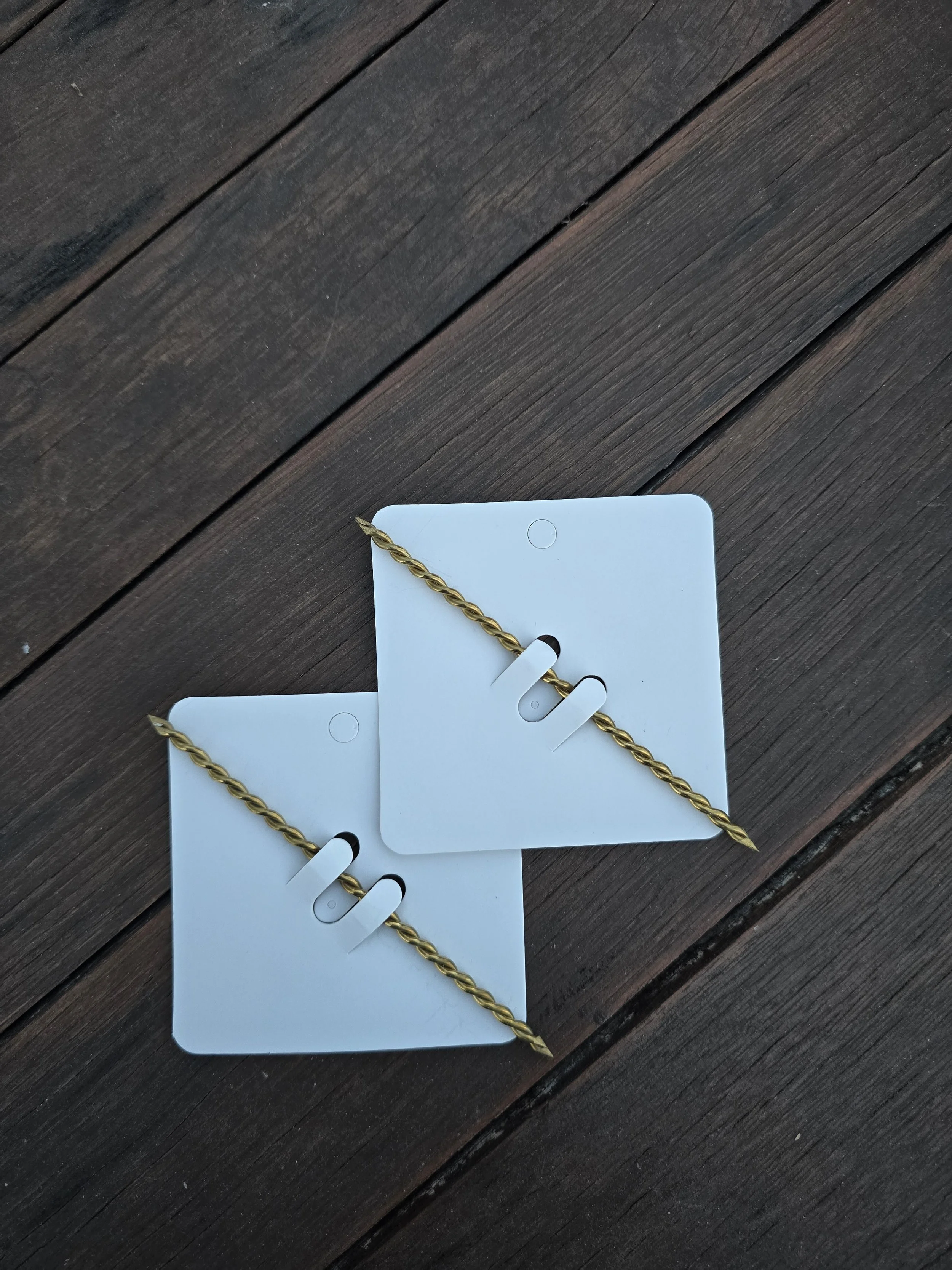 BRASS & STERLING SILVER HAT PICKS