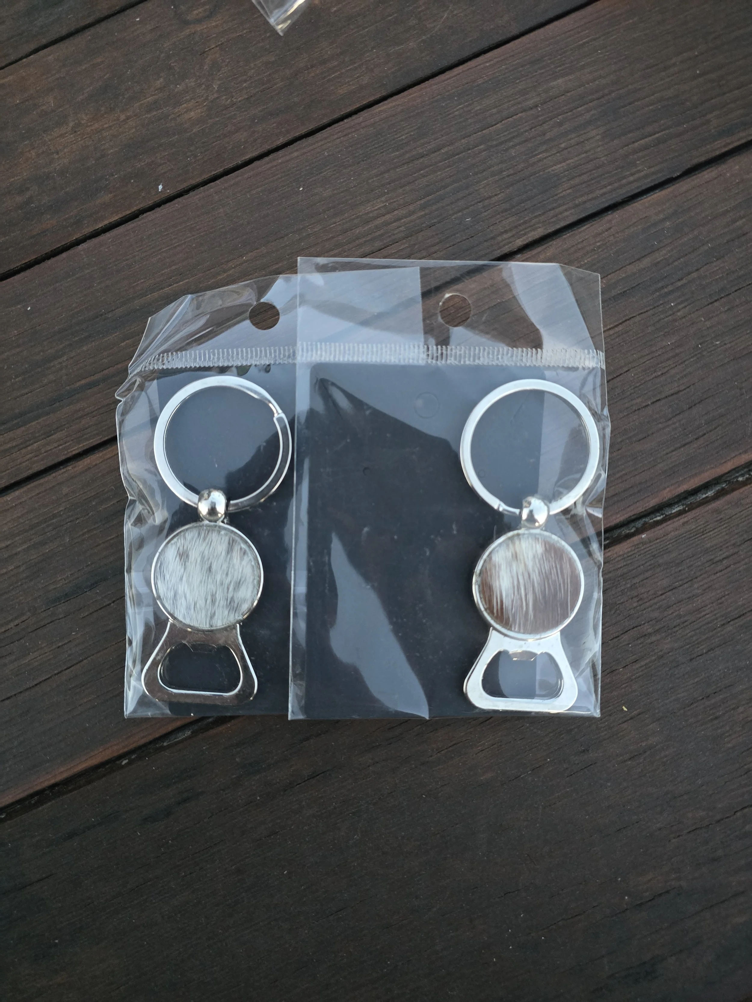 COWHIDE BOTTLE OPENERS