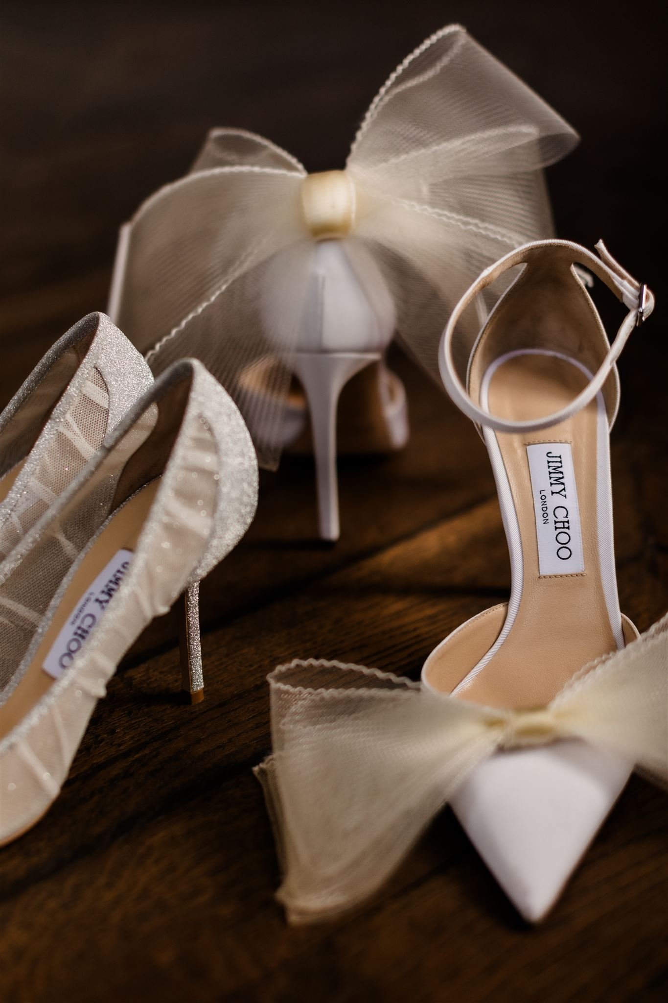 designer wedding shoes bow Jimmy Choo wedding shoes design with bow