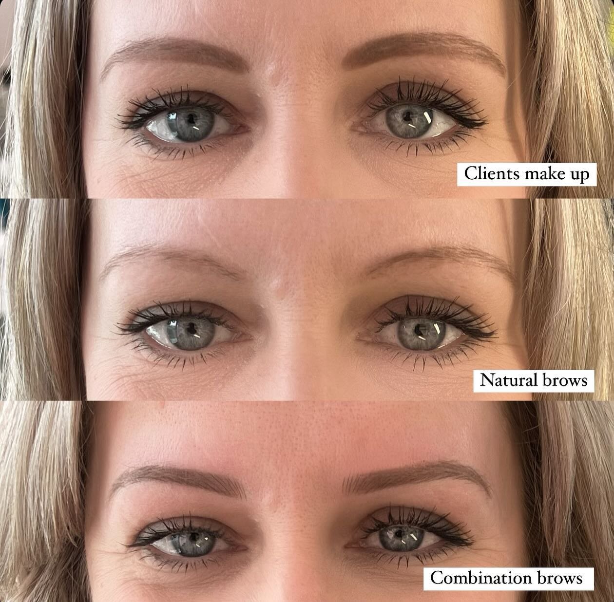 Louise came to me because she didn&rsquo;t have much natural brow hair, and she found creating an even shape and natural look with makeup everyday a bit of a struggle.

The thing that she was most excited about was the time that she would save in the