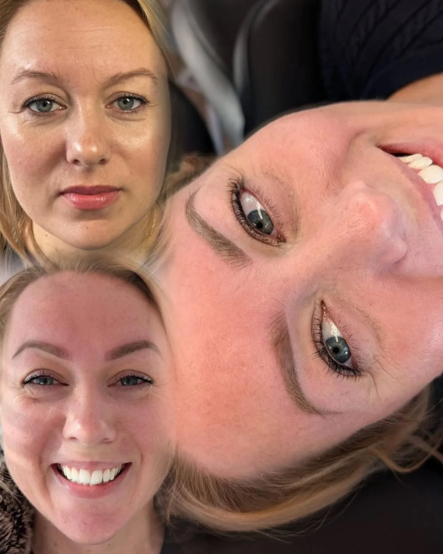 Obsessed with these results 👌

Combination Brows are the ultimate &ldquo;your brows, but better&rdquo; solution.

➡️ Top left: How she arrived 4 weeks ago. 

➡️ Bottom &amp; right: How she left after her top up.