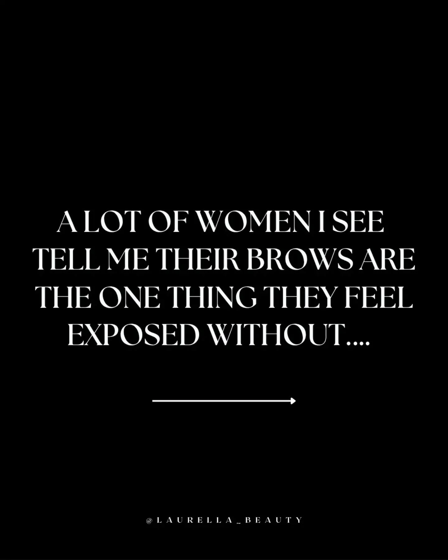 Most women don&rsquo;t realise how much energy they burn managing their brows&hellip; until they don&rsquo;t have to anymore.