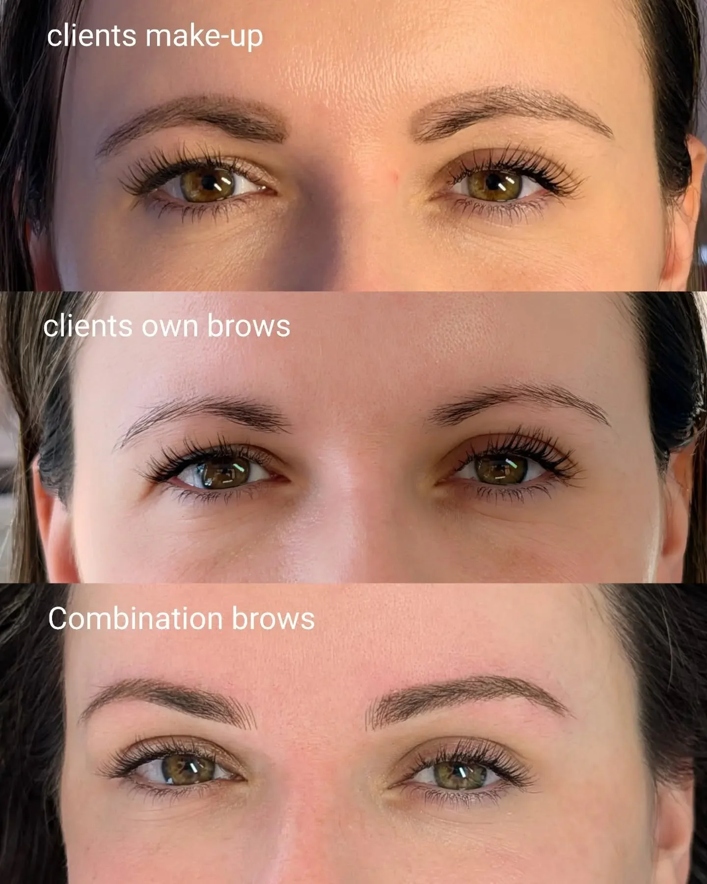 Tina is getting married this year, but she told me that it wasn&rsquo;t the only reason she booked.

Her brows were the one thing she&rsquo;d always felt the most self-conscious about.

Especially when she goes to the gym early in the morning with no