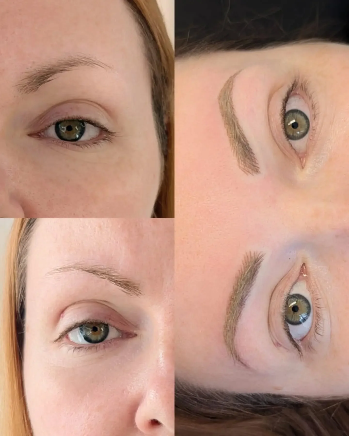 Some days Hannah couldn't be bothered and just left her brows bare.

She was tired of trying to pencil them in, only to feel like they did nothing for her... 

She didn't want her brows to be another thing that she had to sort out before she left the