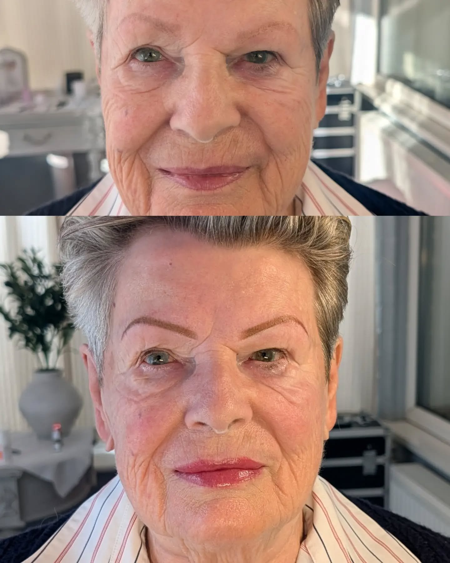 My client was worried it might be too late for her. 💔 

One thing I always reassure my clients about is that there&rsquo;s no upper age limit for permanent makeup. Of course, there are certain considerations and restrictions depending on the individ