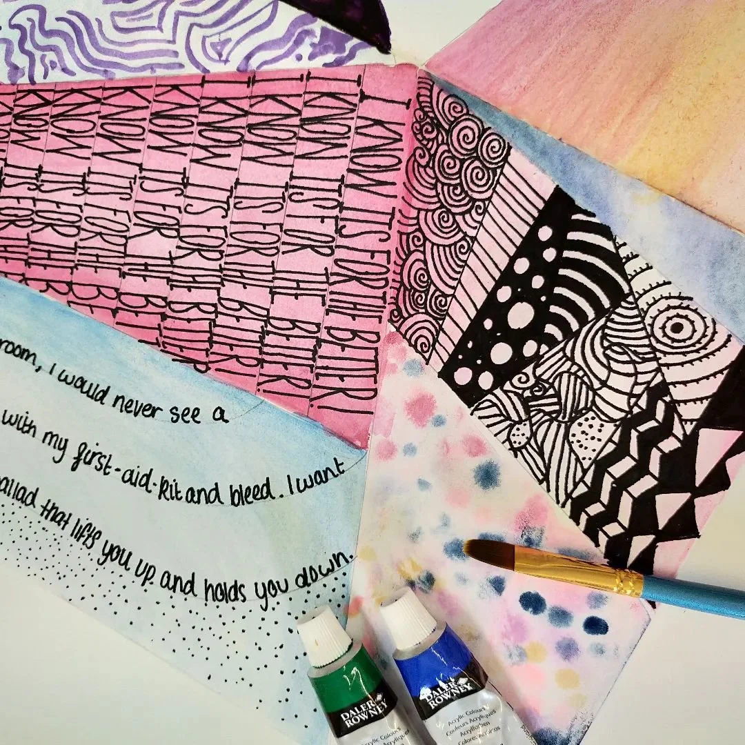 Another day, another talented key stage three student 😍  Very proud of everything this young lady is achieving with the wonderful Claire. Next stop: GCSE mixed media ❤️