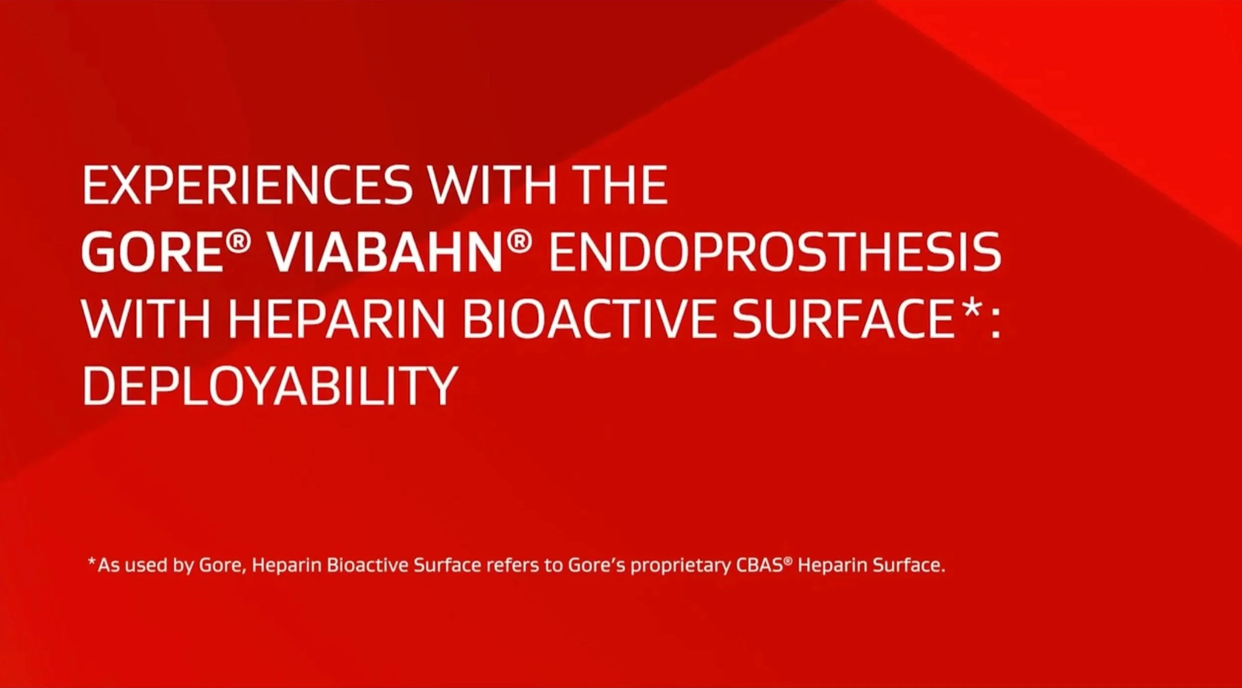 Market Positioning For Market Leading Heparin Surface Technology