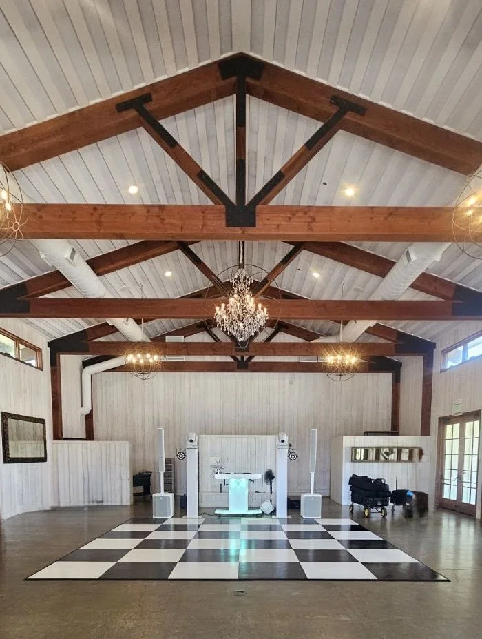 Park Winters, Black and White Checkered dance floor