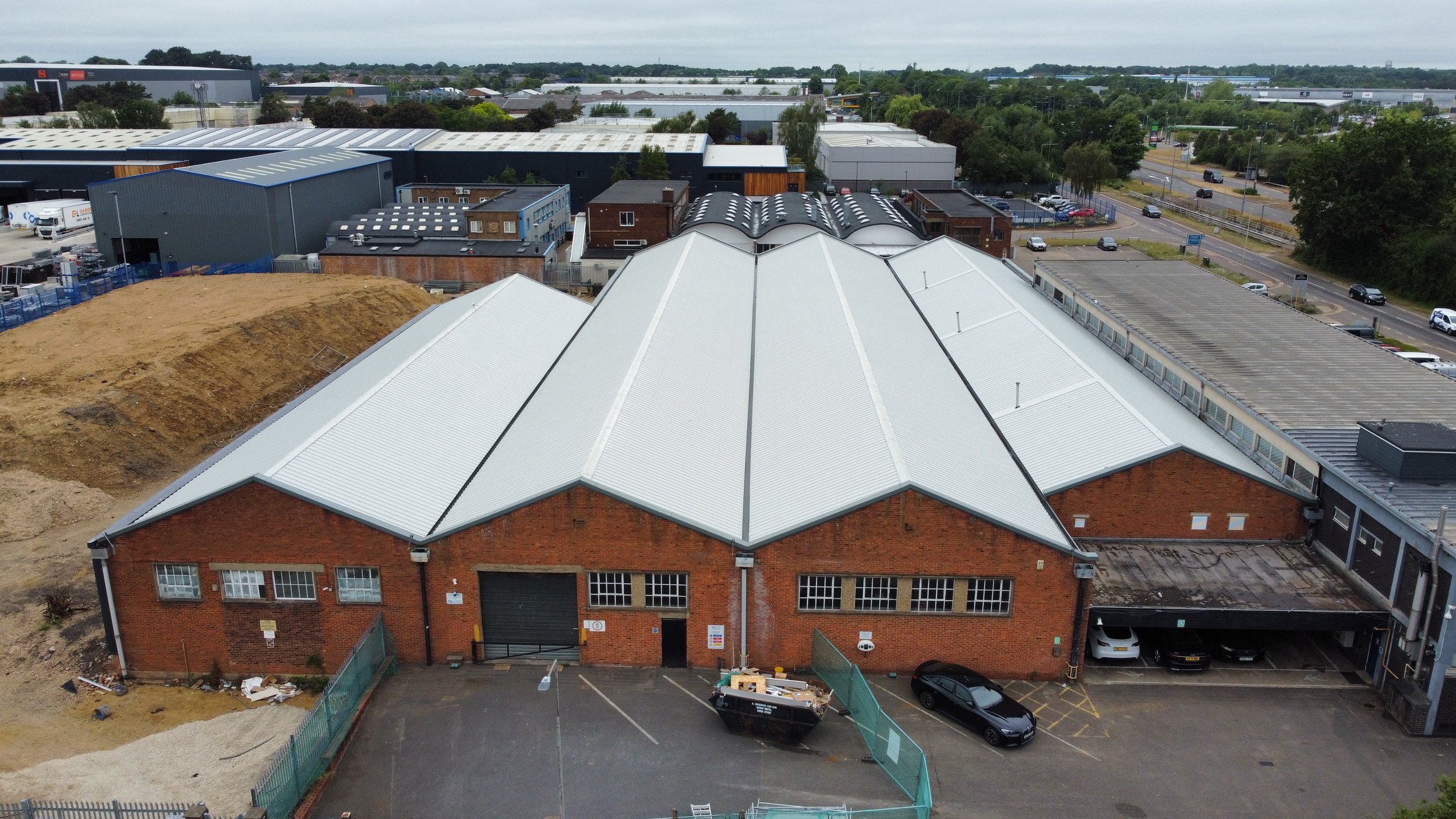 Composite roof installation