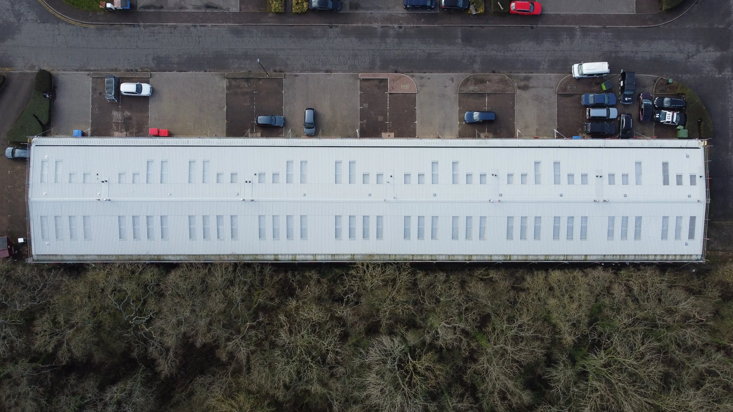 Upgraded twin skin metal roof