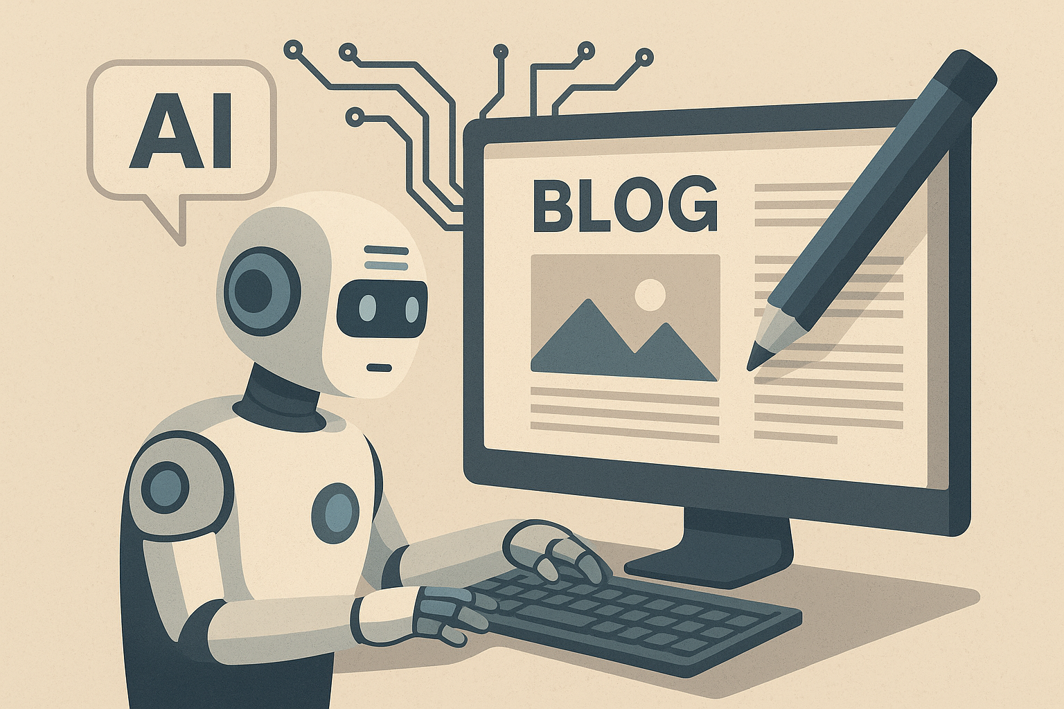 Is the Art of Blog Writing being taken away by AI?