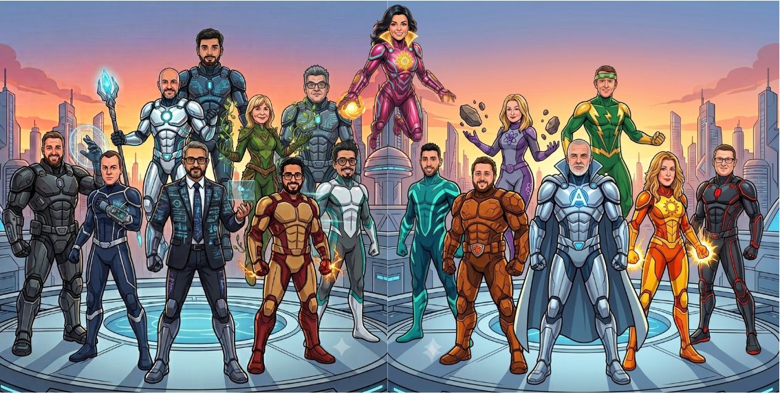 Working With Superheroes
