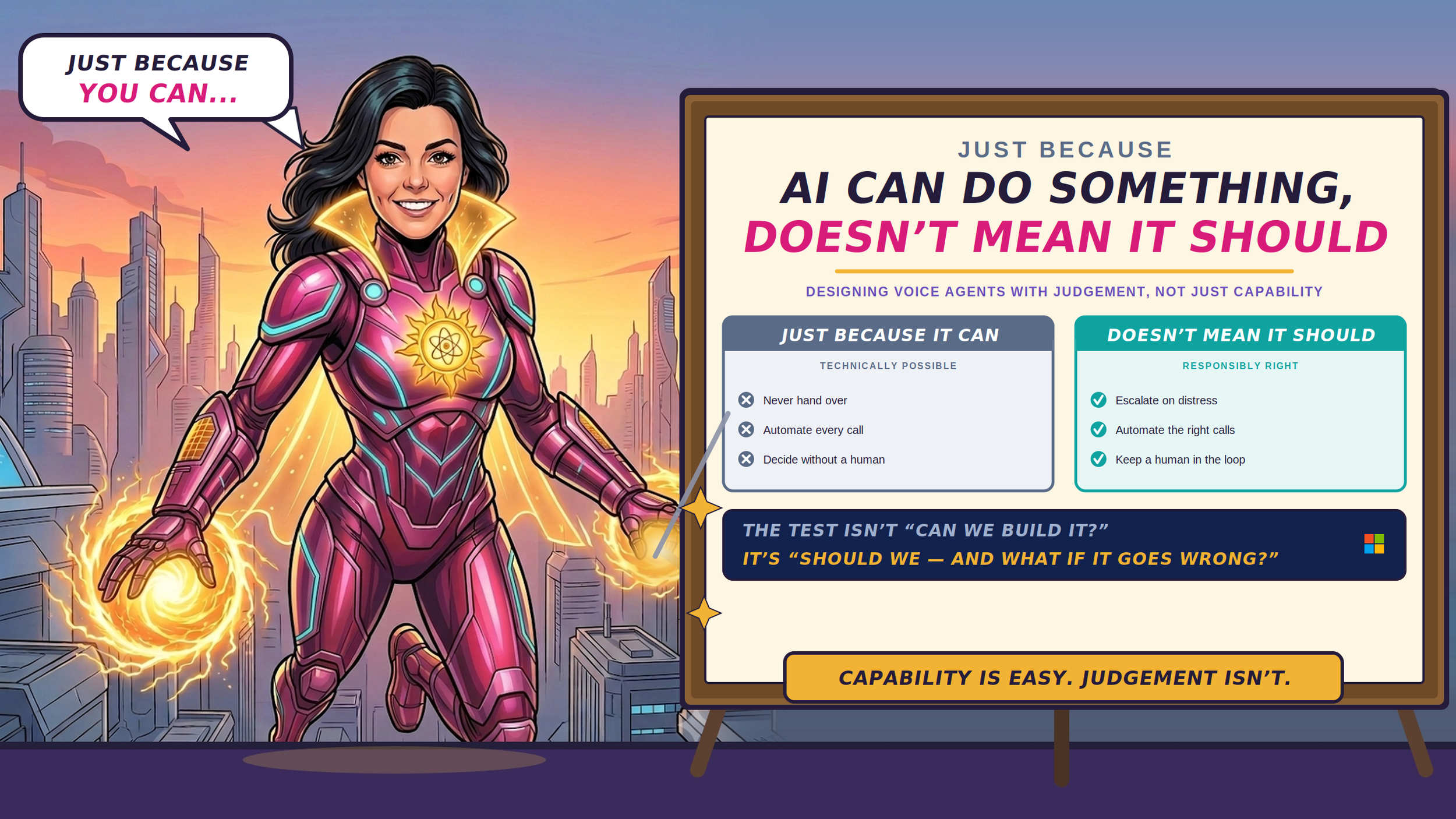 Just Because AI Can Do Something, Doesn't Mean It Should