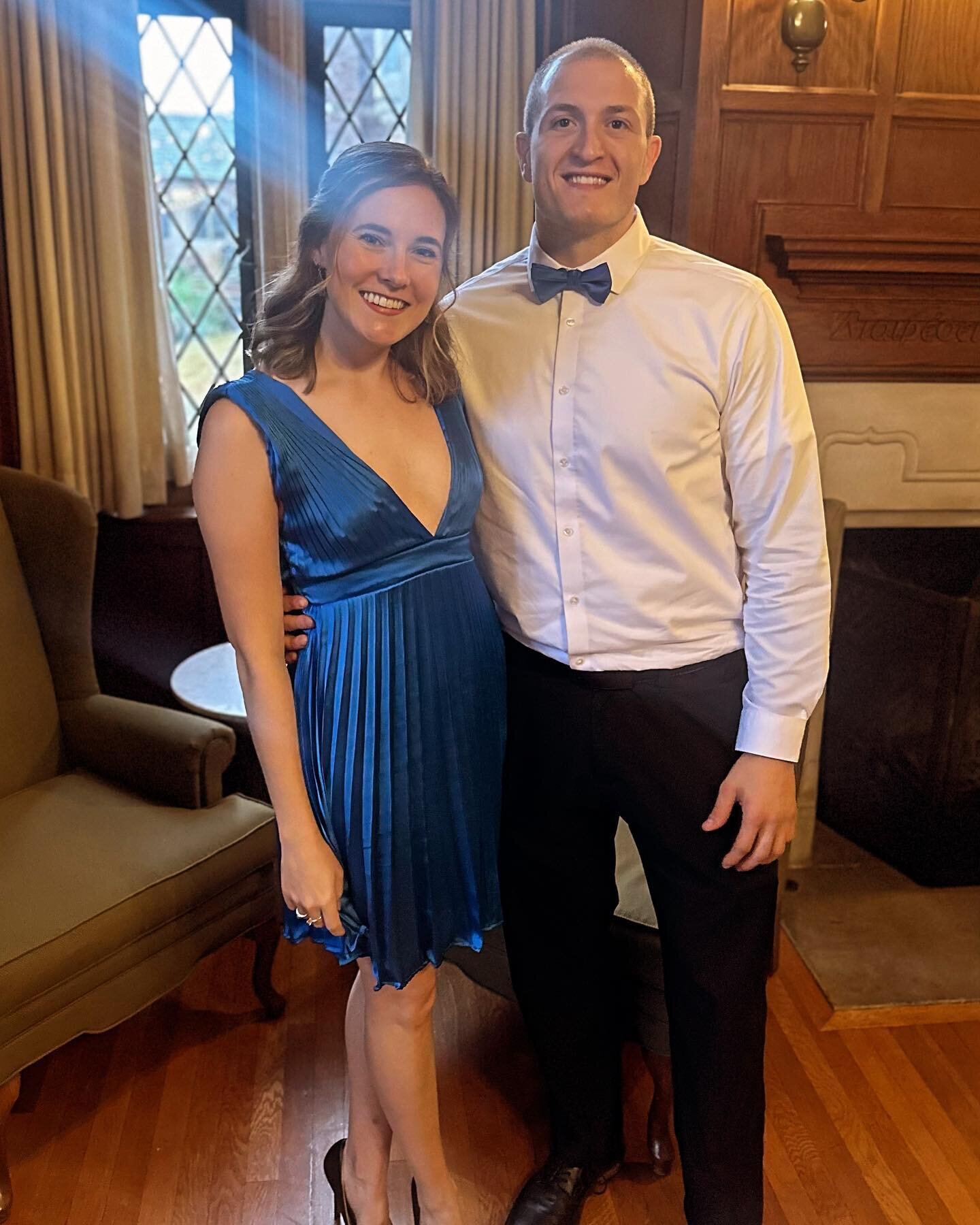 Being your best friend&rsquo;s +1 to a wedding should be a mandatory life experience. (Swipe to see the prom pics we never took &amp; an (almost) 10 year old throwback to make us all feel younger!!!!!) 💃 🕺 🪩