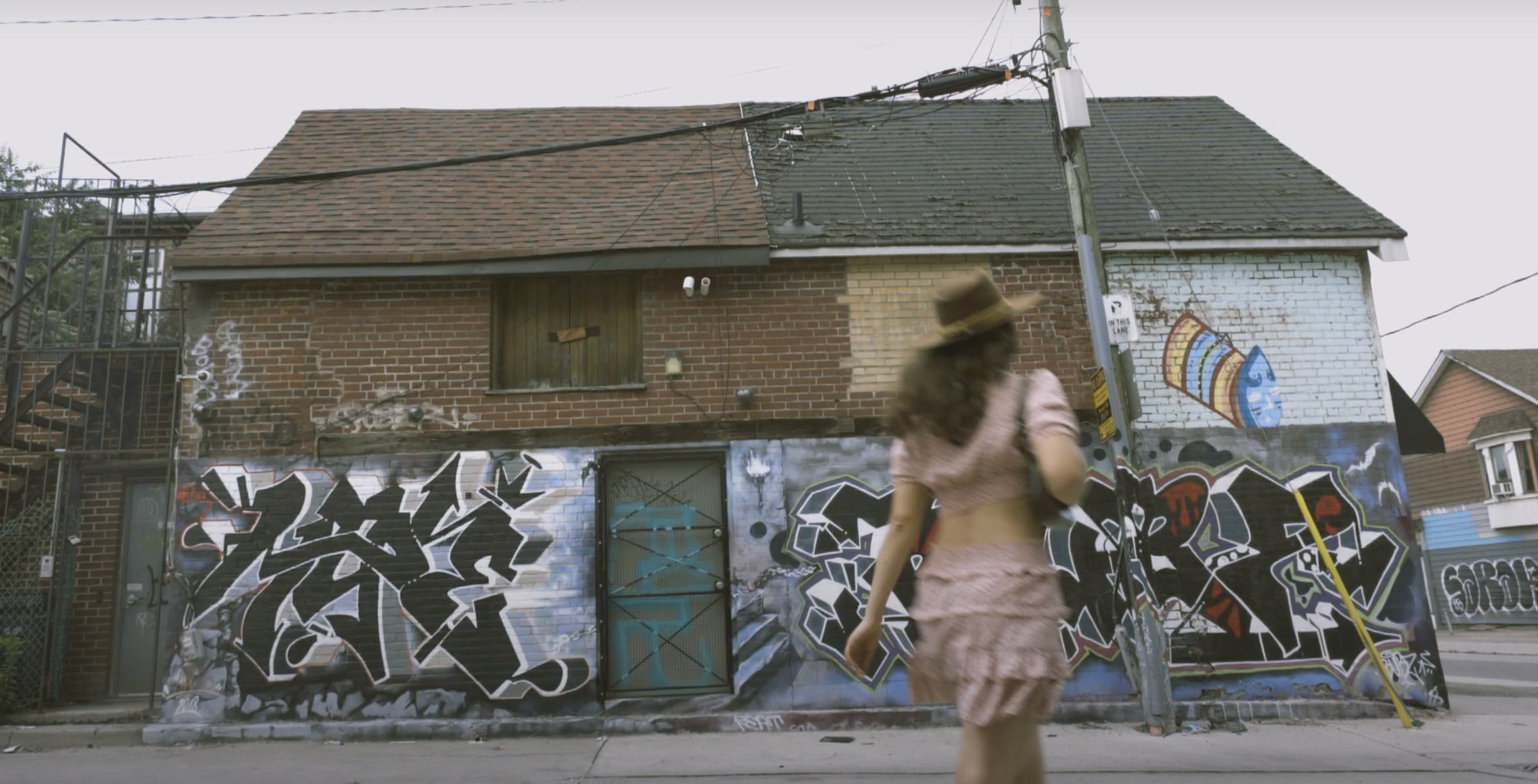The city’s murals make a small cameo, as Kensington is home to some great street art.