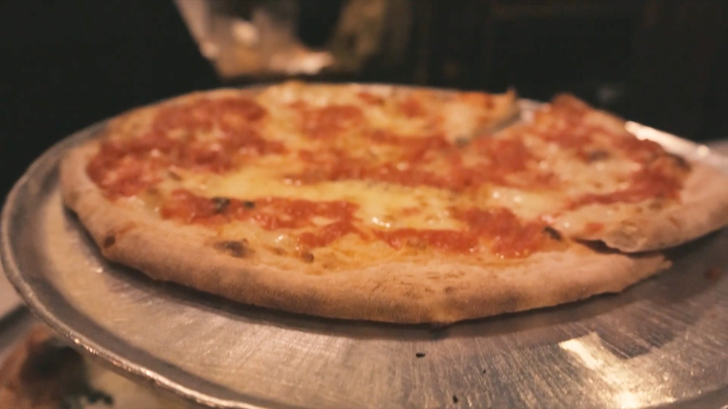 Some incredible pizza from John’s of Bleeker Street in Greenwich Village!