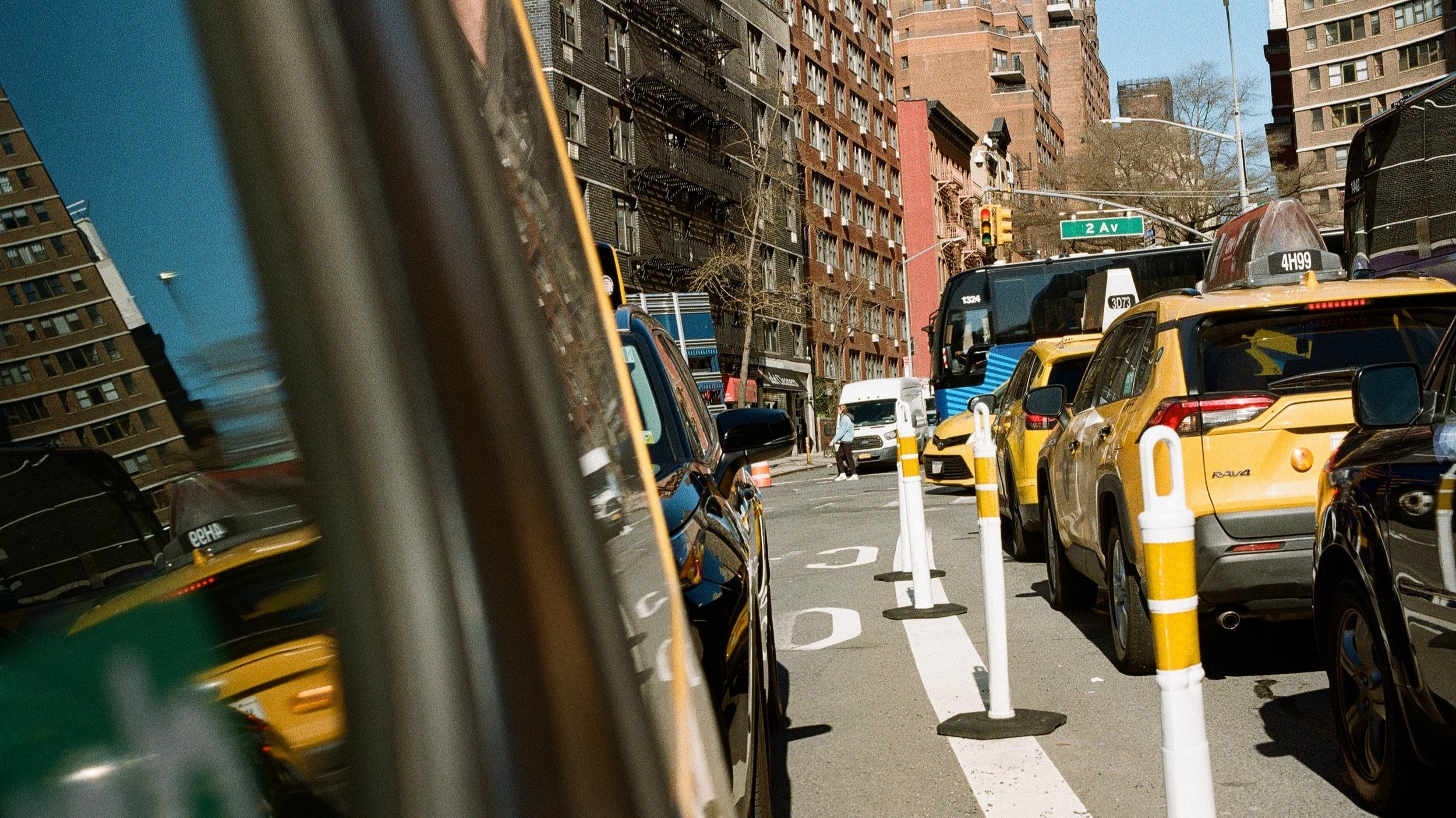 New York City gridlock on the way back to LaGuardia.