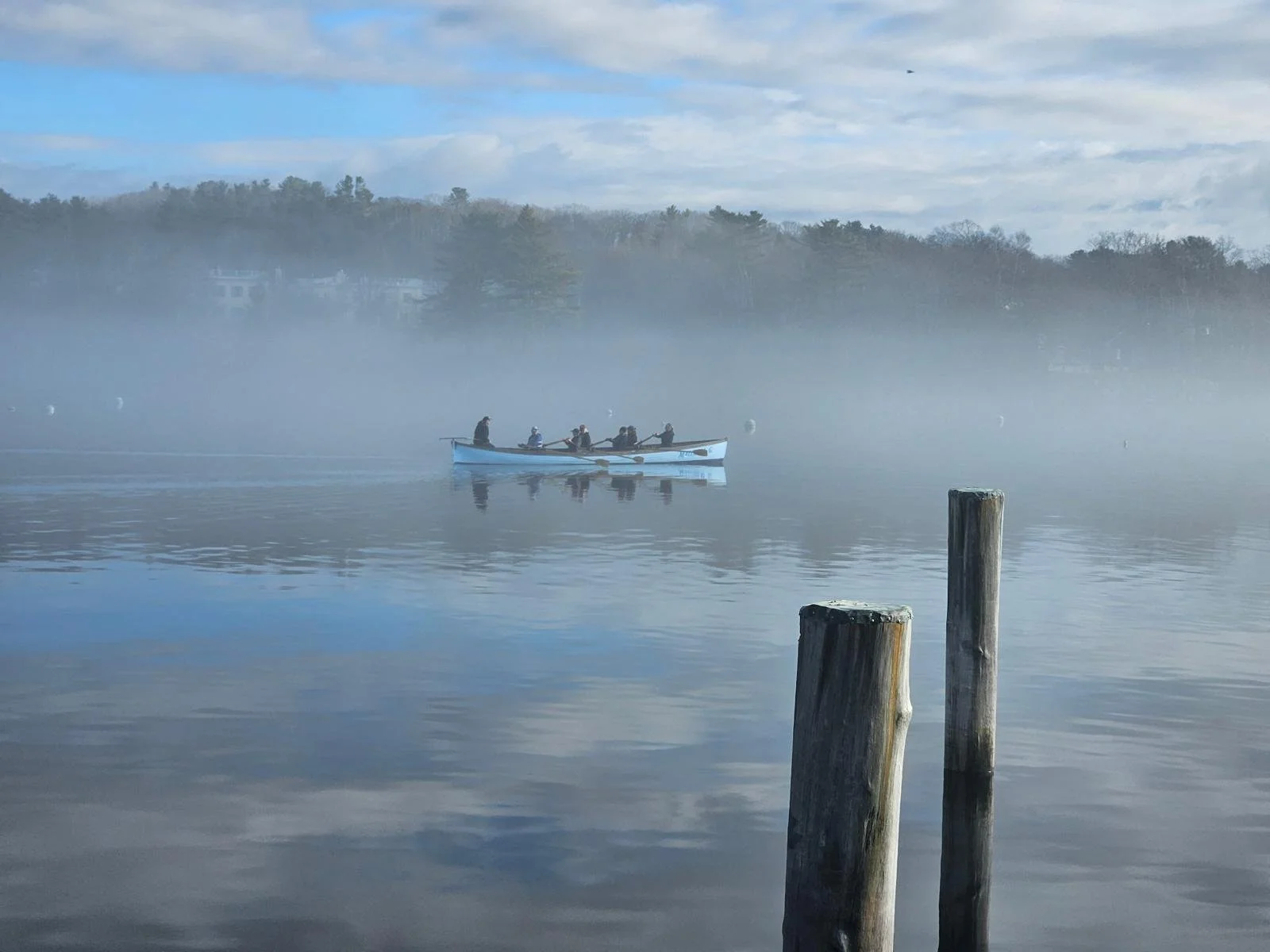 Calm reflection and reflection on life