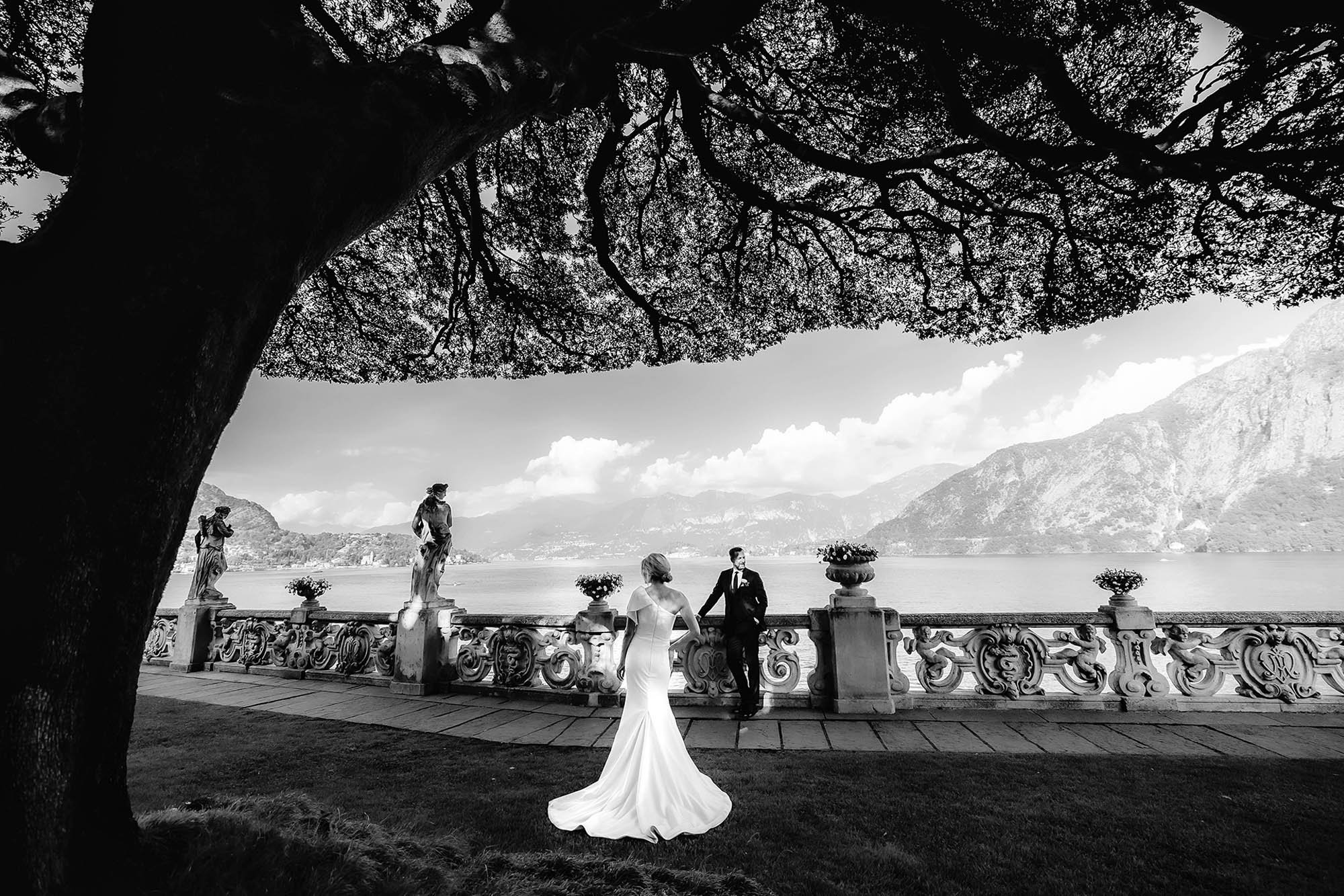 best wedding photographer Villa del Balbianello Lake Como