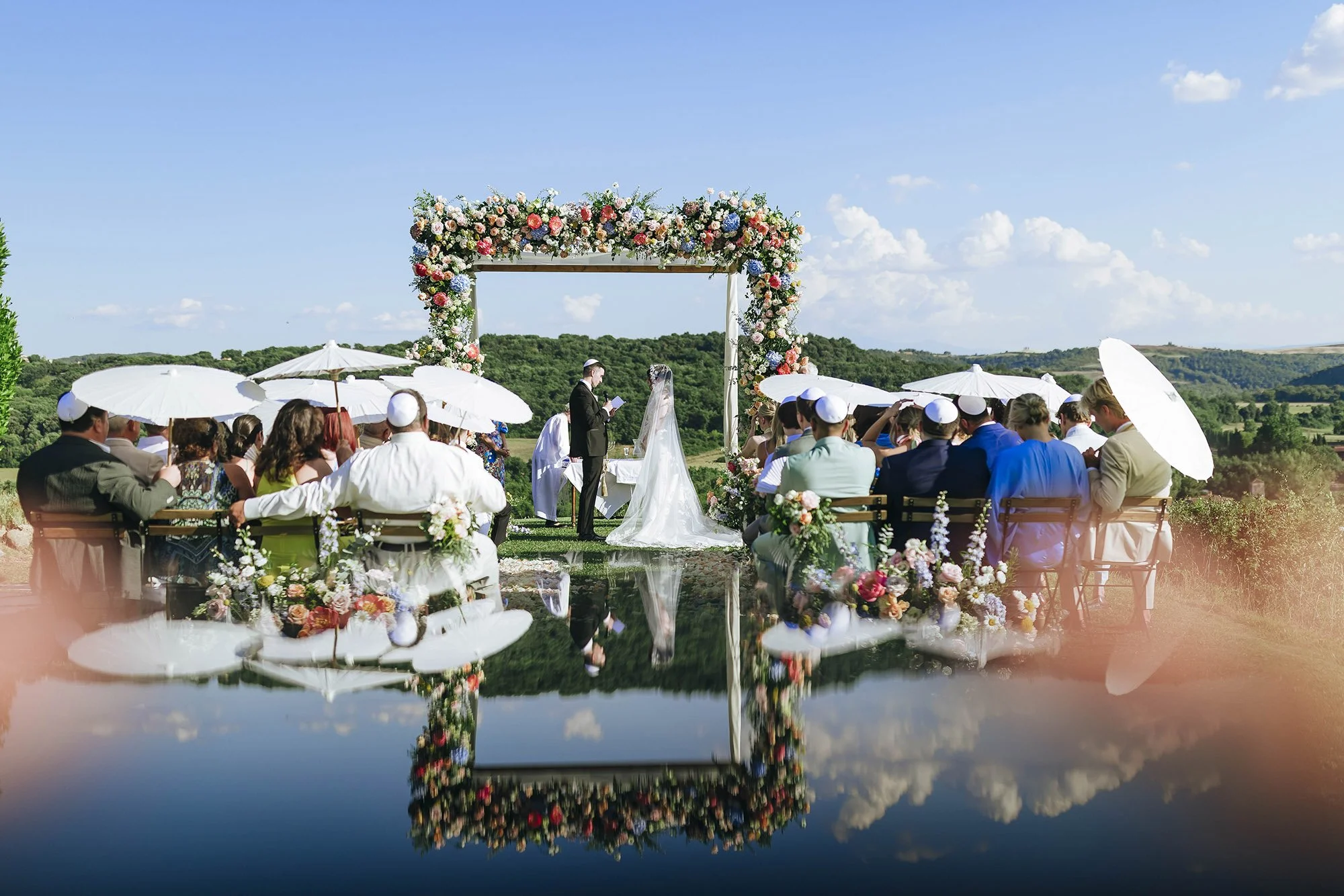 Wedding at Borgo Laticastelli, Tuscany