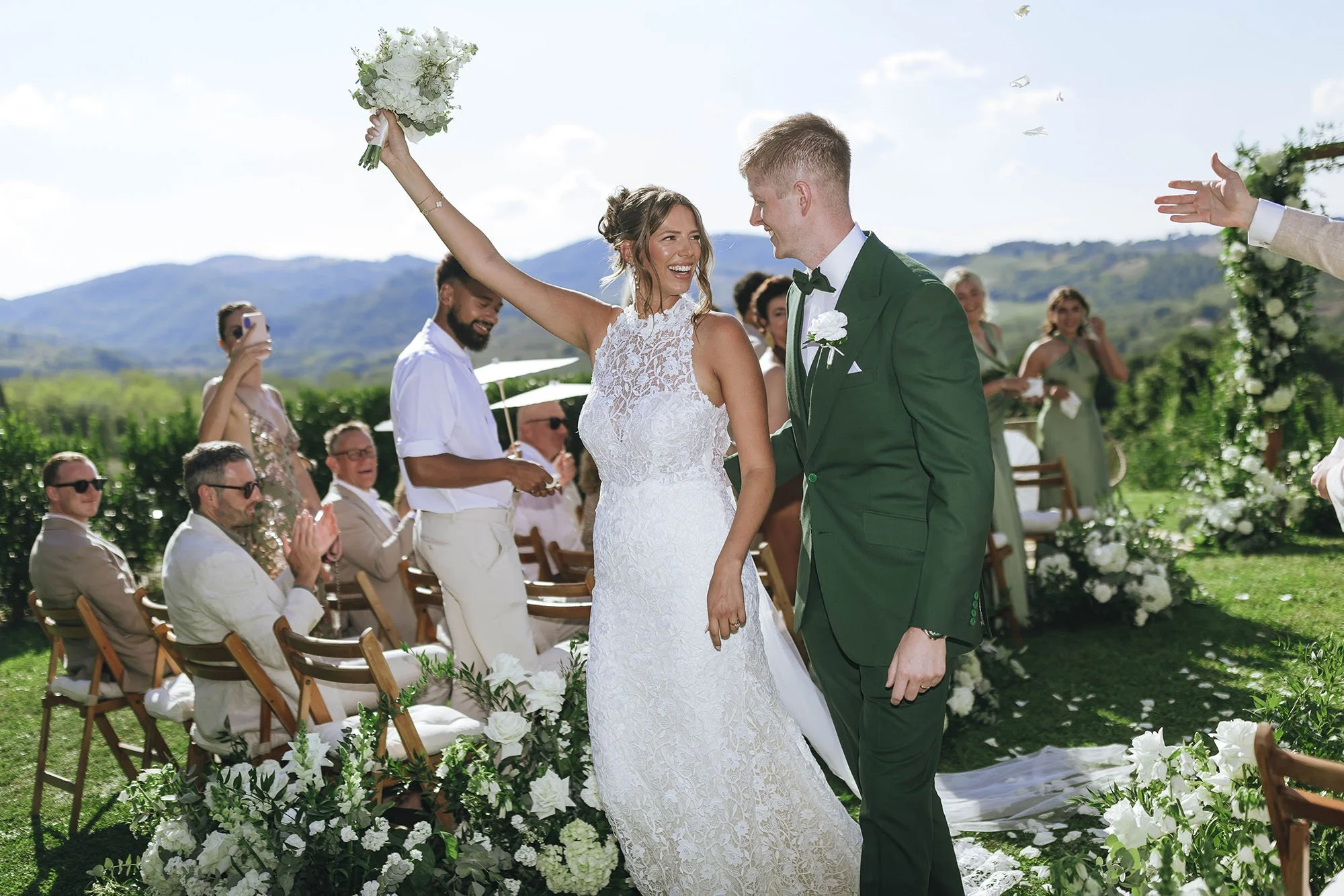 Destination wedding at Borgo Castello Panicaglia in Umbria