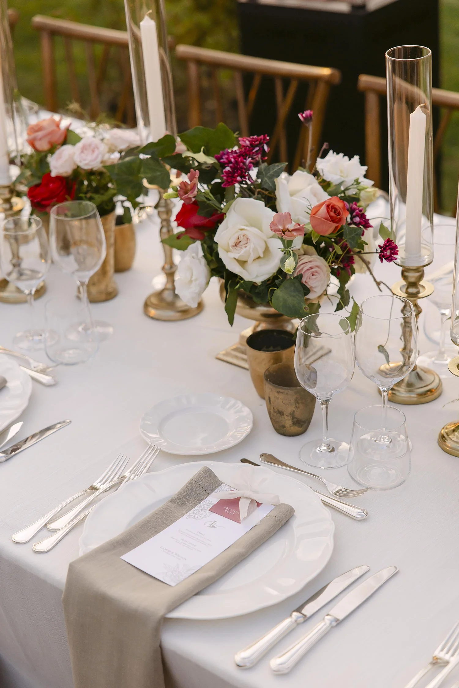 DInner table decor 