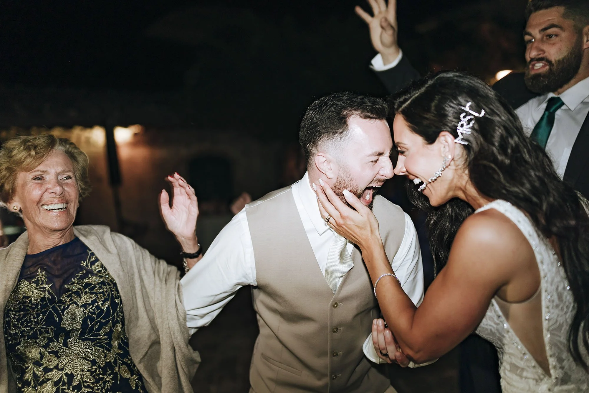 moments of the wedding party
